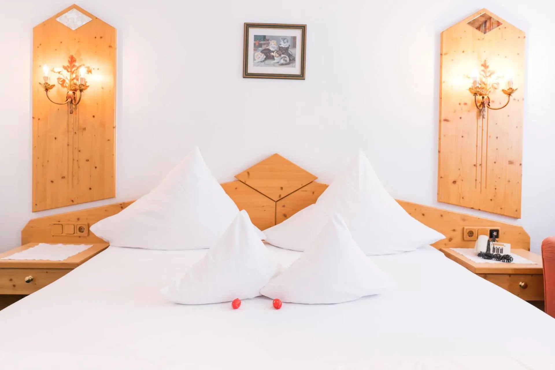 Bed in Bergsporthotel Antonie