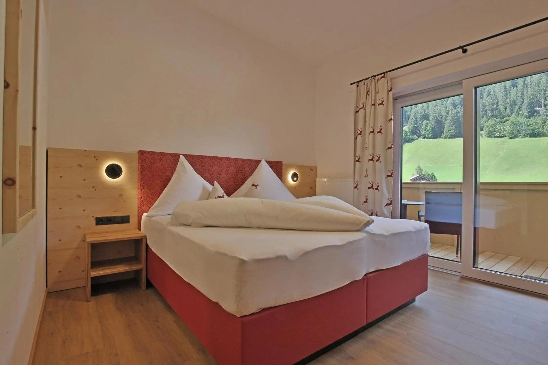 Bed in Bergsporthotel Antonie
