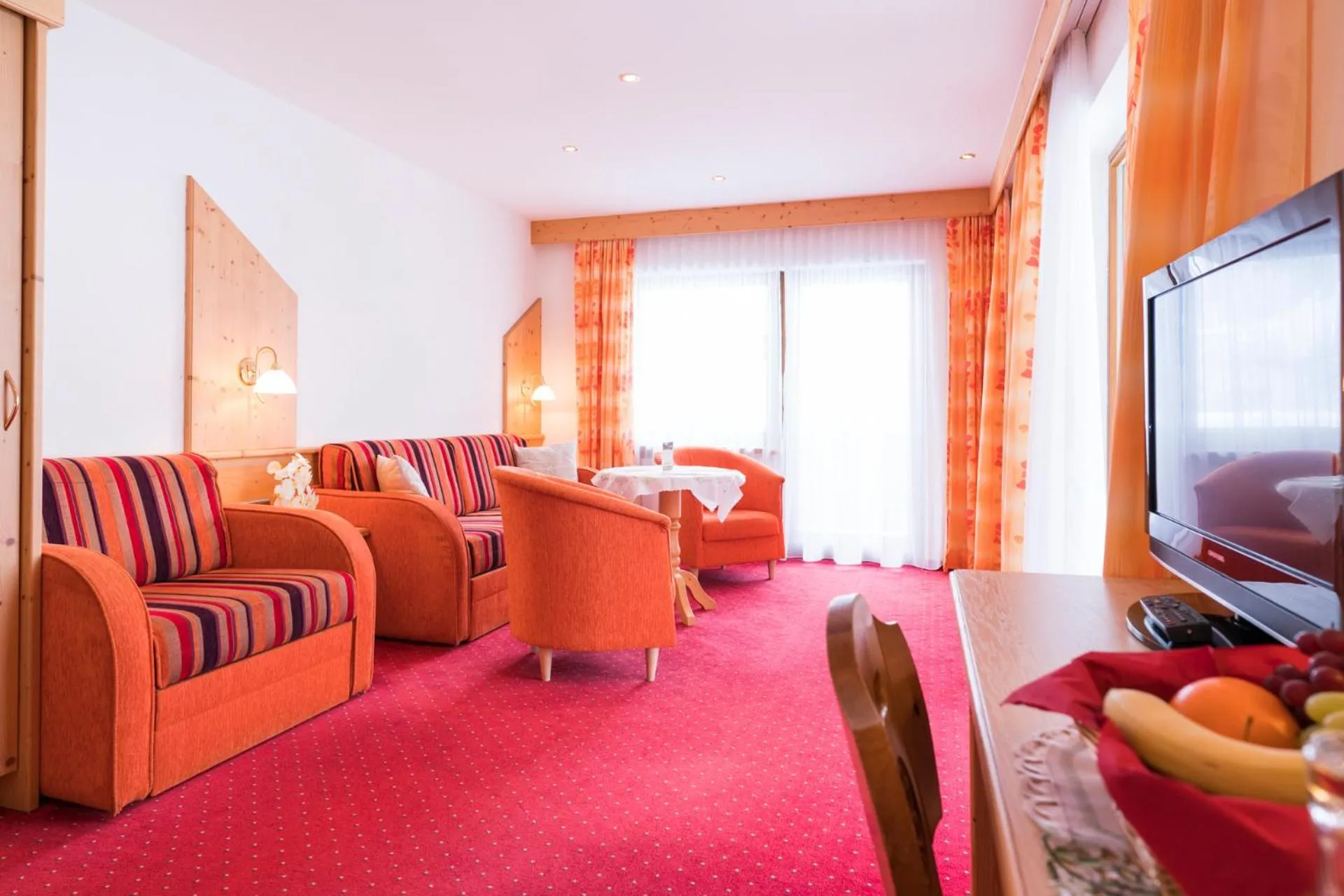 Living room in Bergsporthotel Antonie