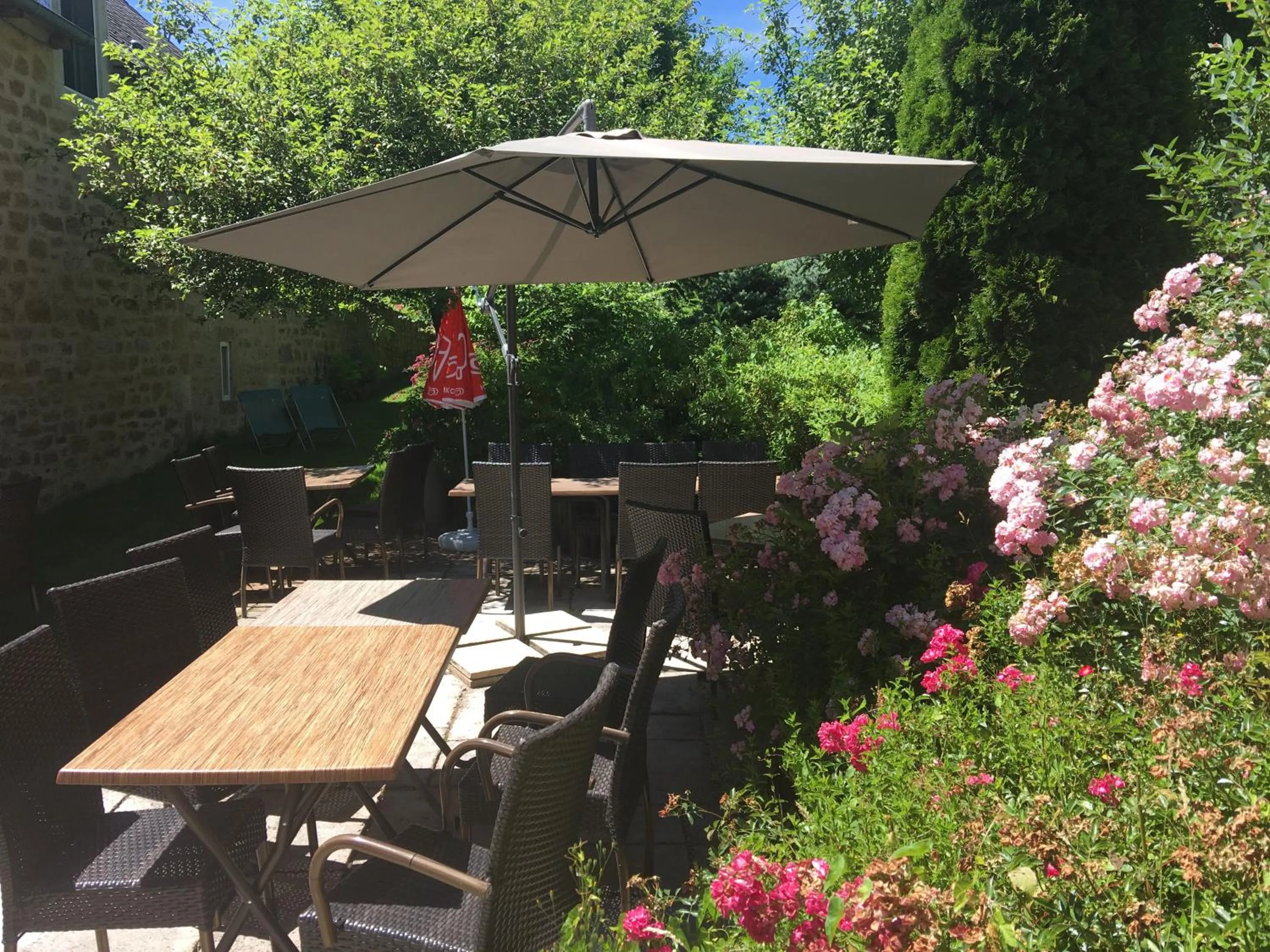 Garden in Hôtel & SPA Rodier