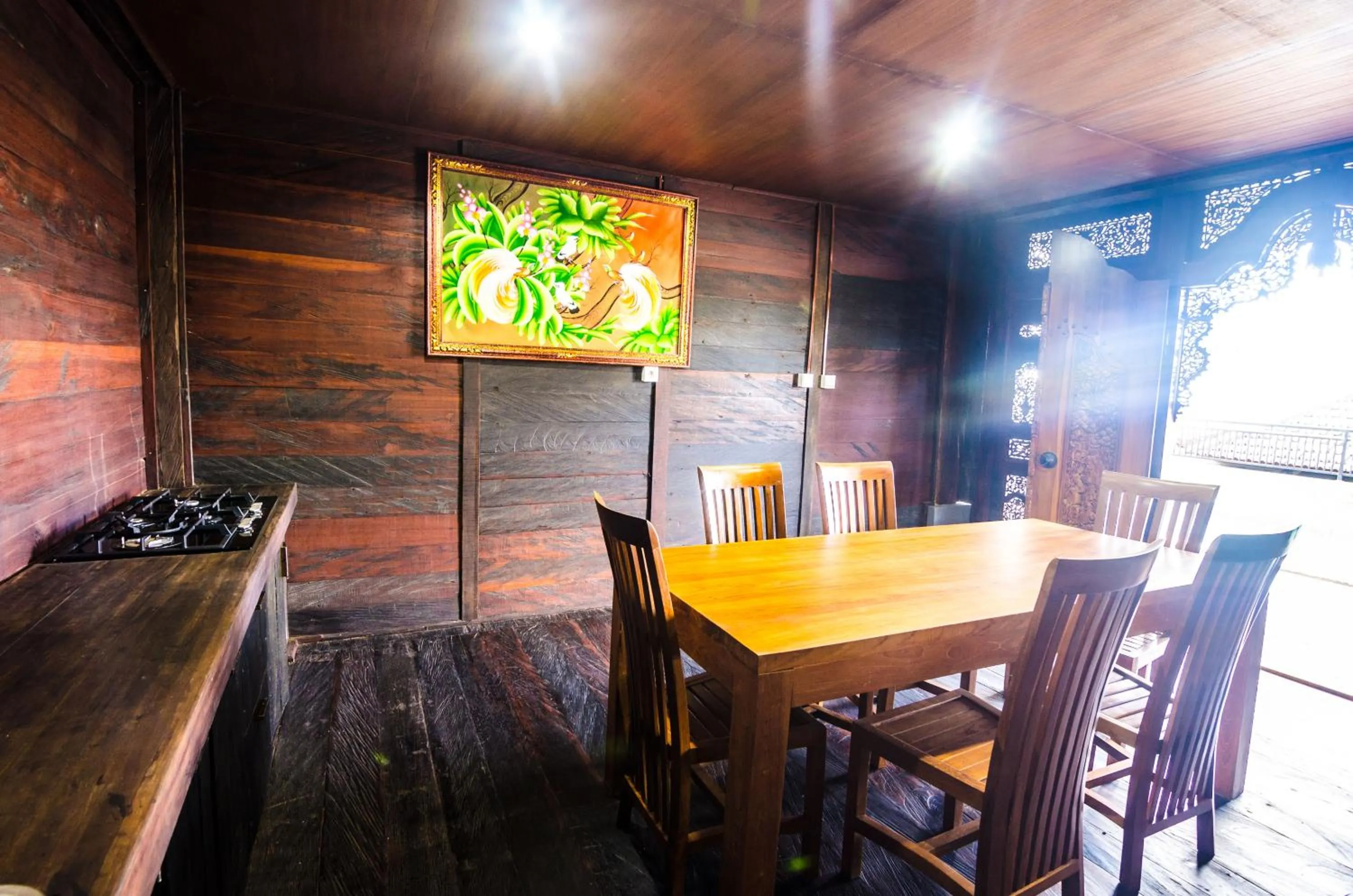 Dining area in The Kawan Jimbaran