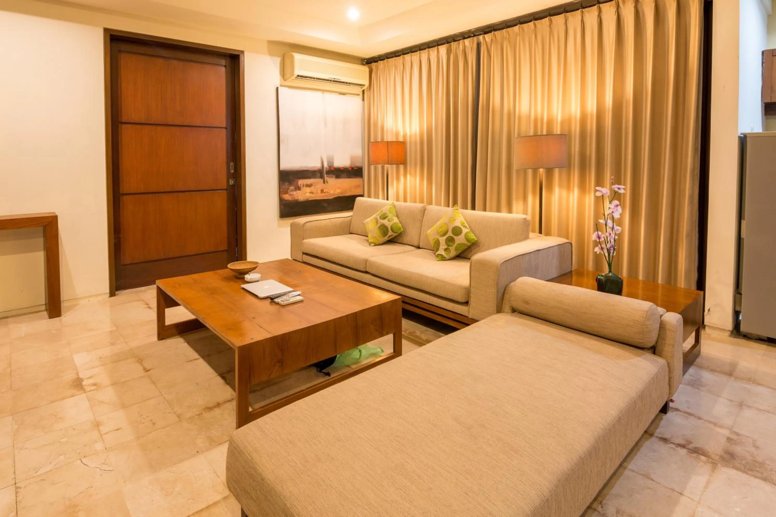Living room, Bed in The Kawan Jimbaran