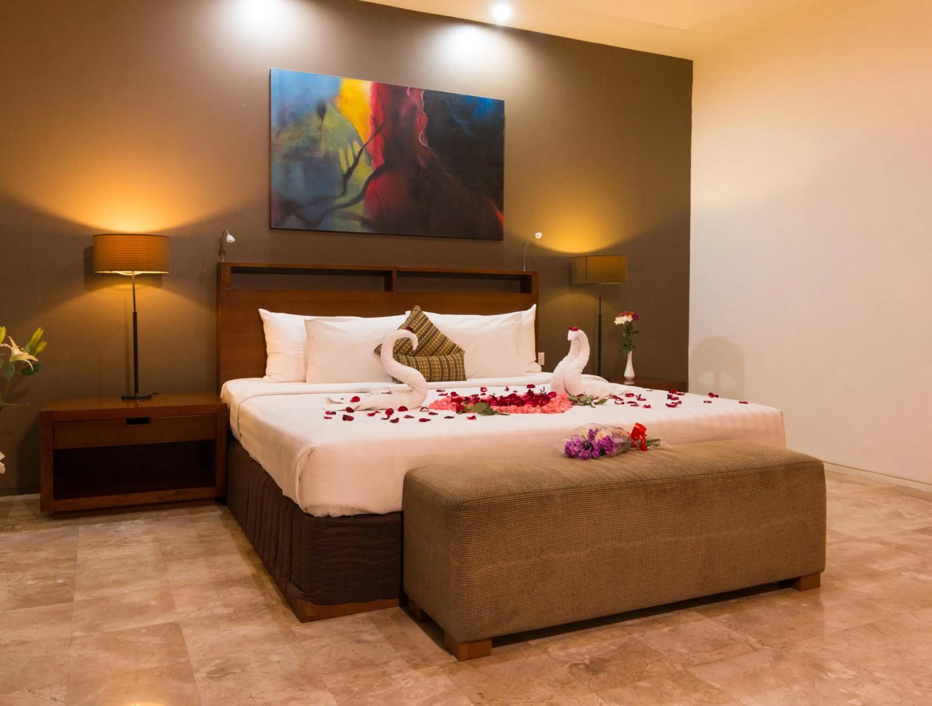 Bed in The Kawan Jimbaran