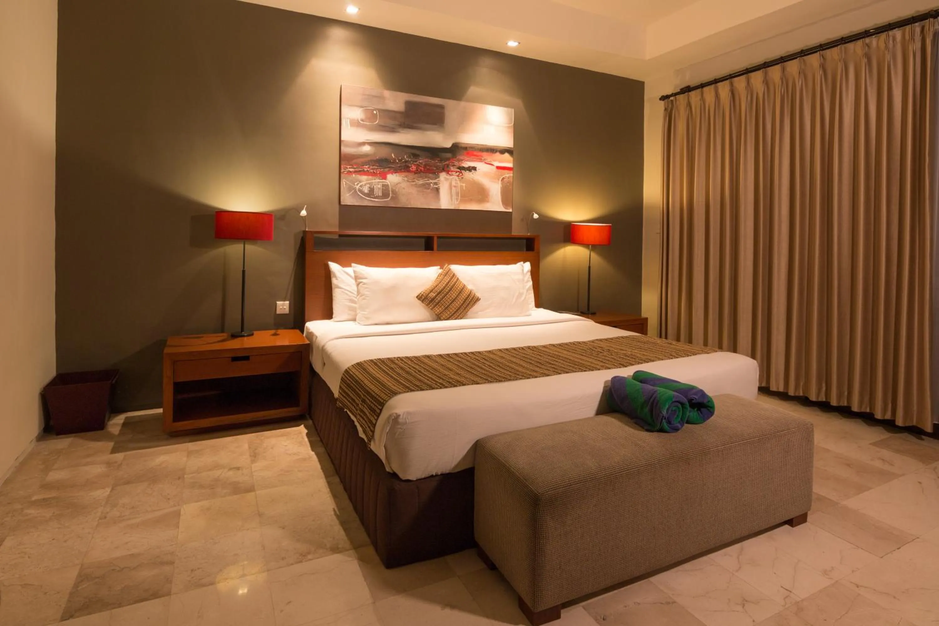 Photo of the whole room, Bed in The Kawan Jimbaran