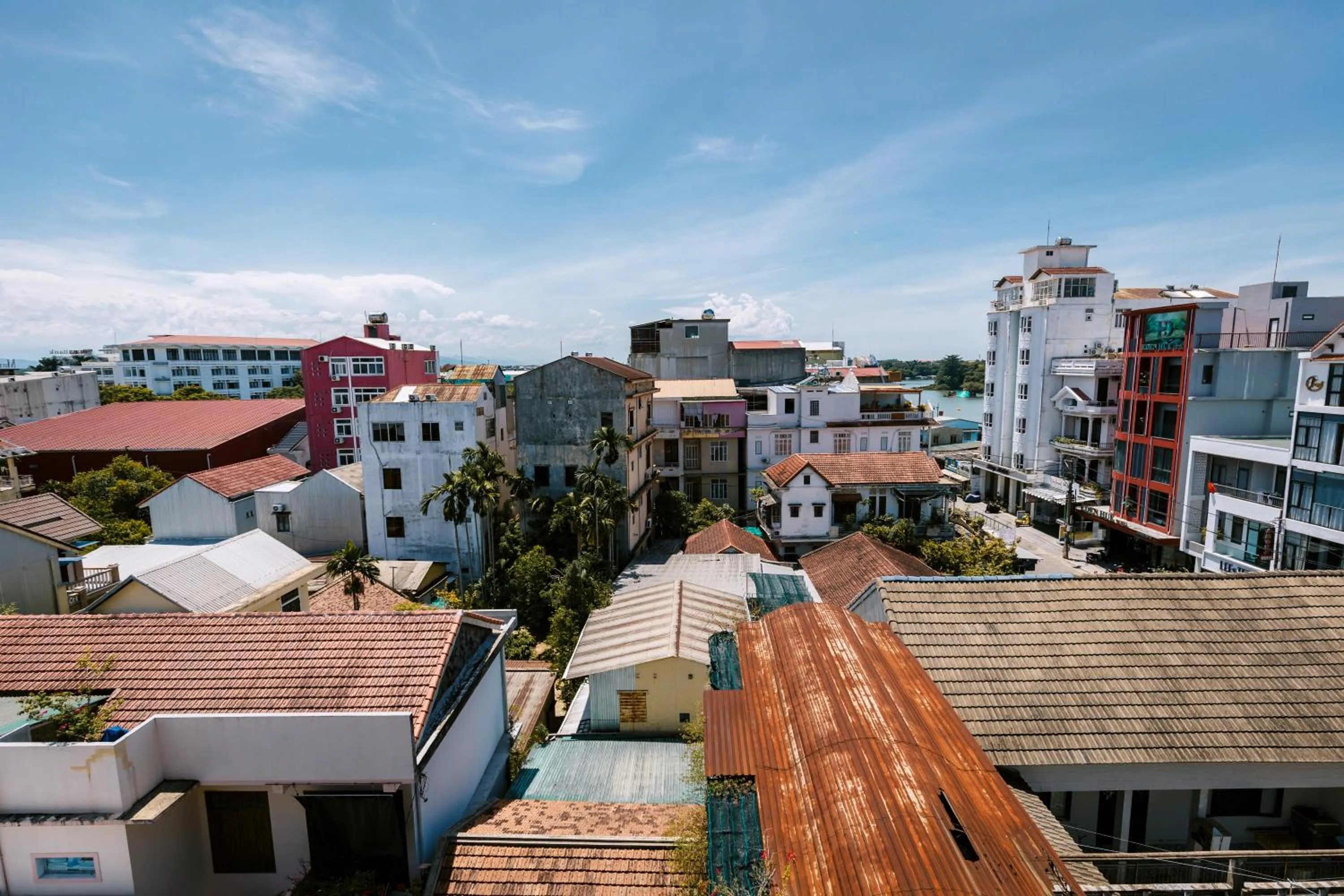 City view in Gardenia Hue Hotel