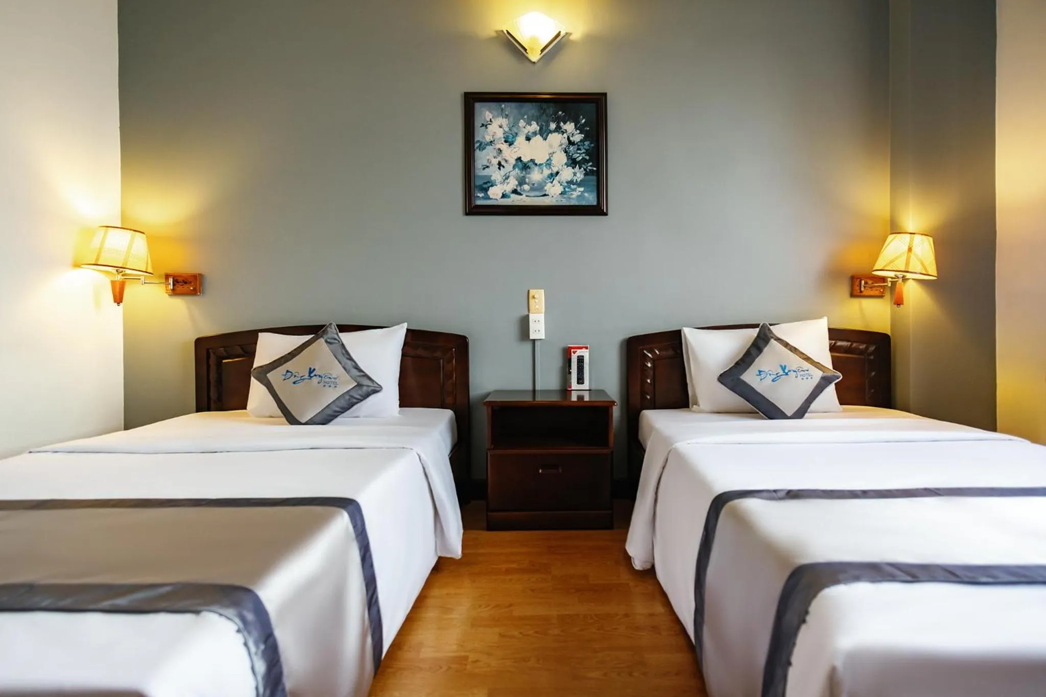 Bed in Đông Xuyên Hotel