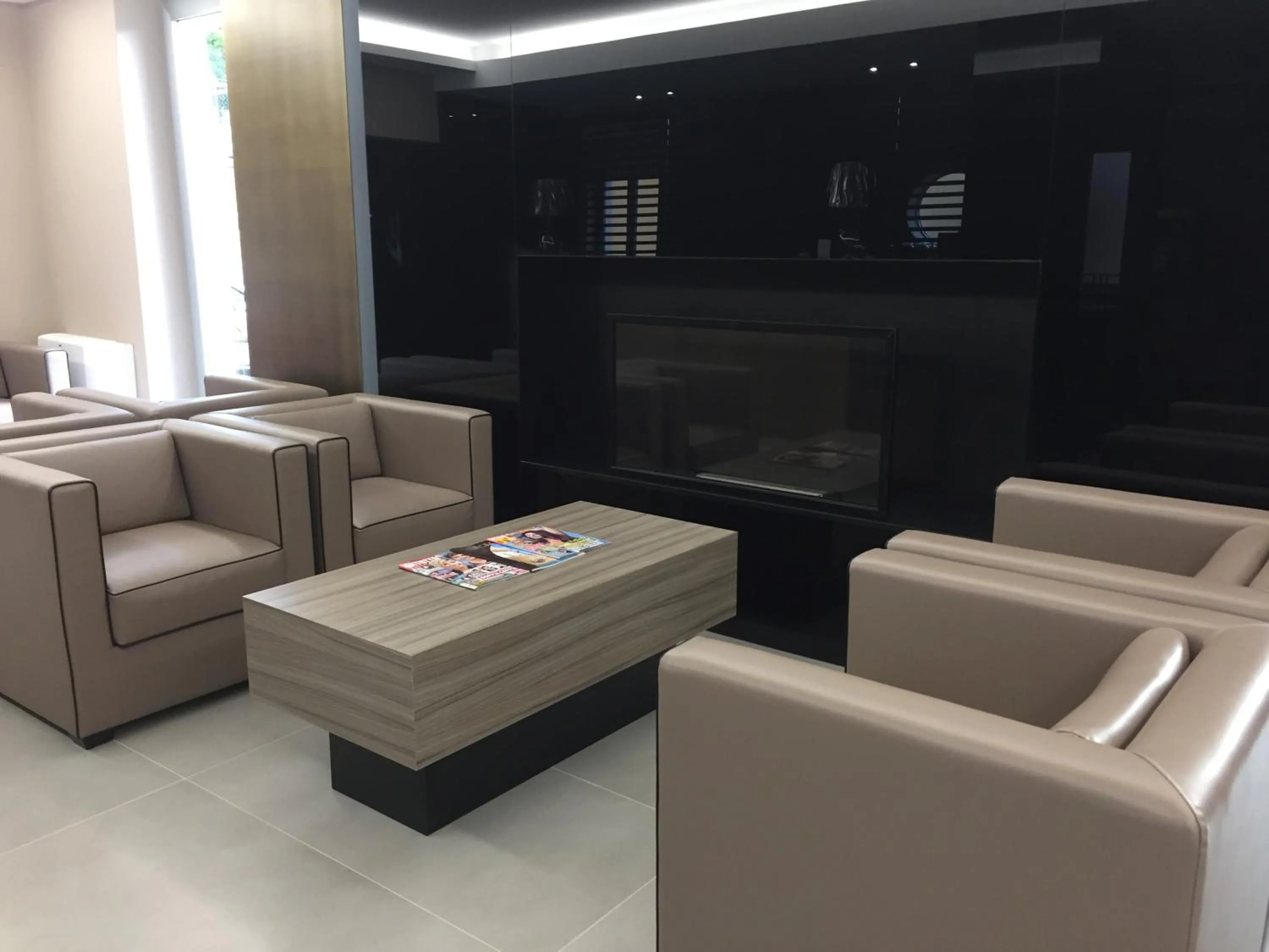 Communal lounge/ TV room in Hotel San Marco