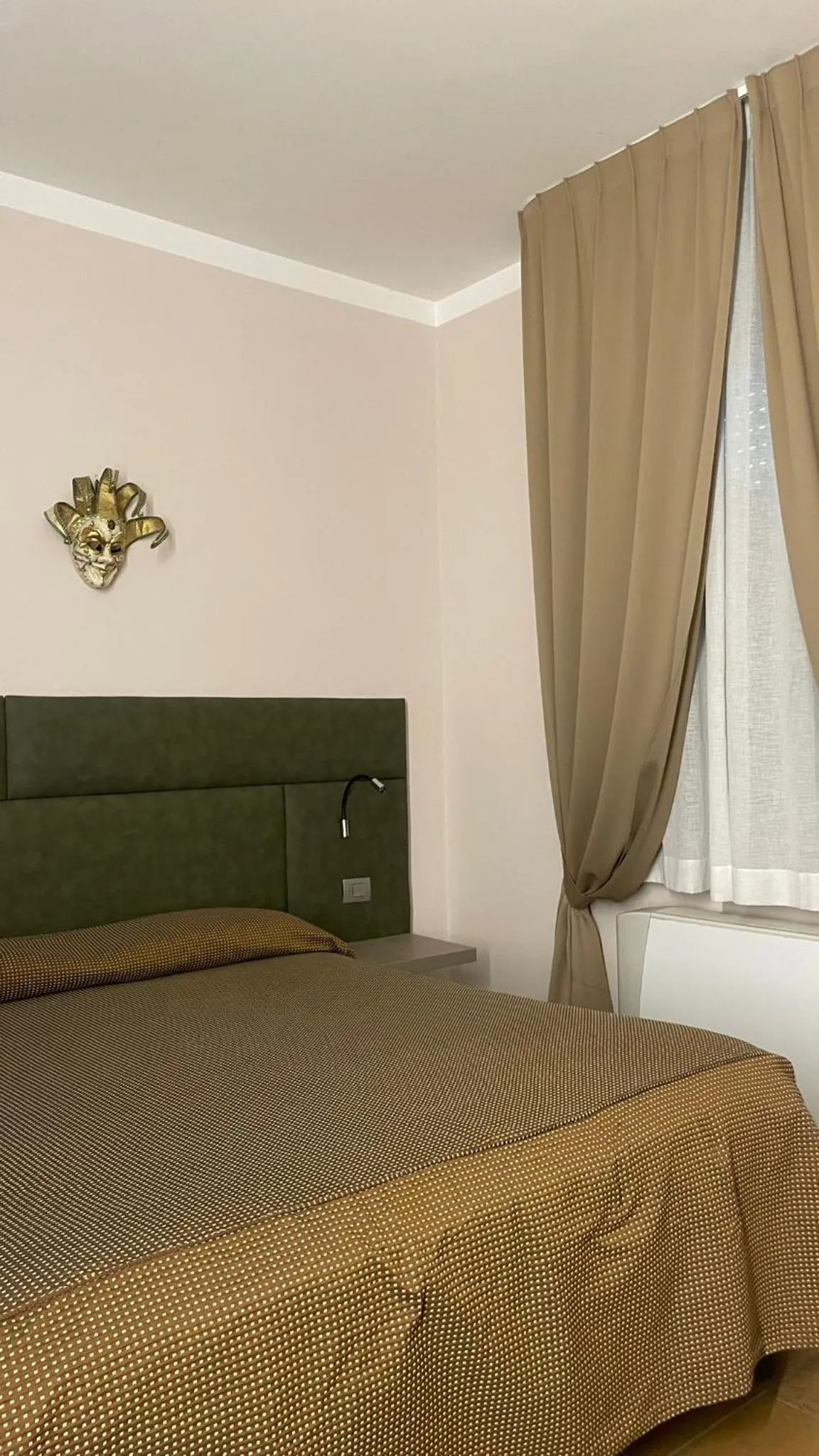 Bed in Hotel San Marco