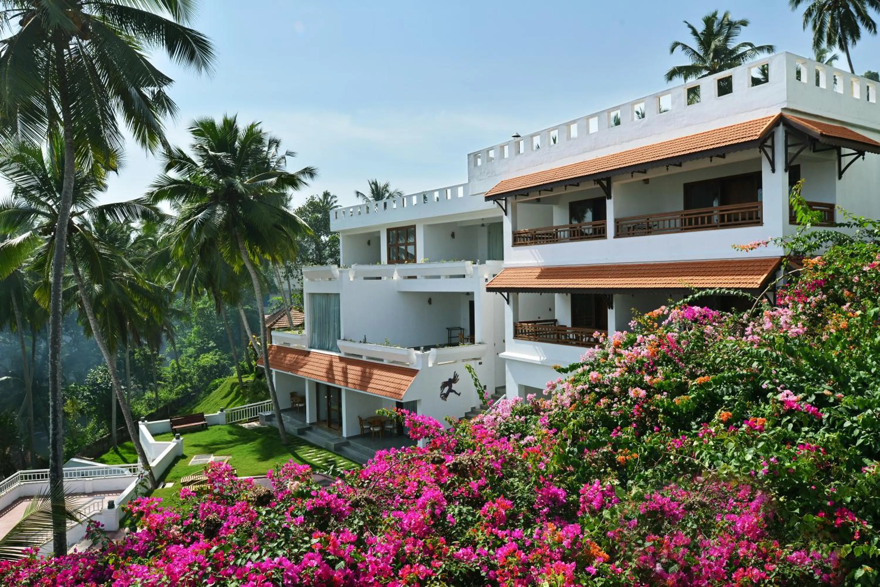 Property building in Getaway Beach Resort Kovalam