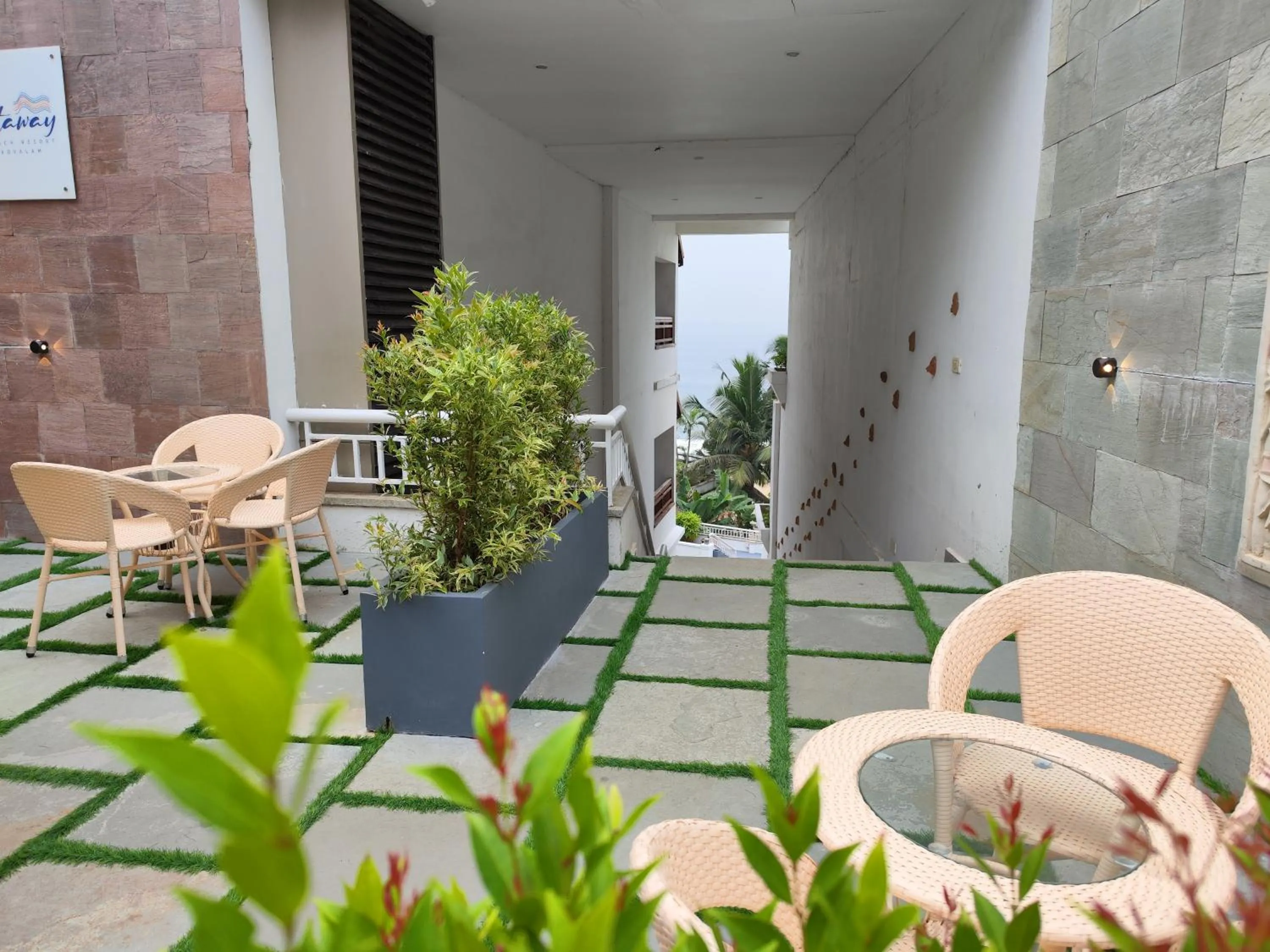 Garden in Getaway Beach Resort Kovalam