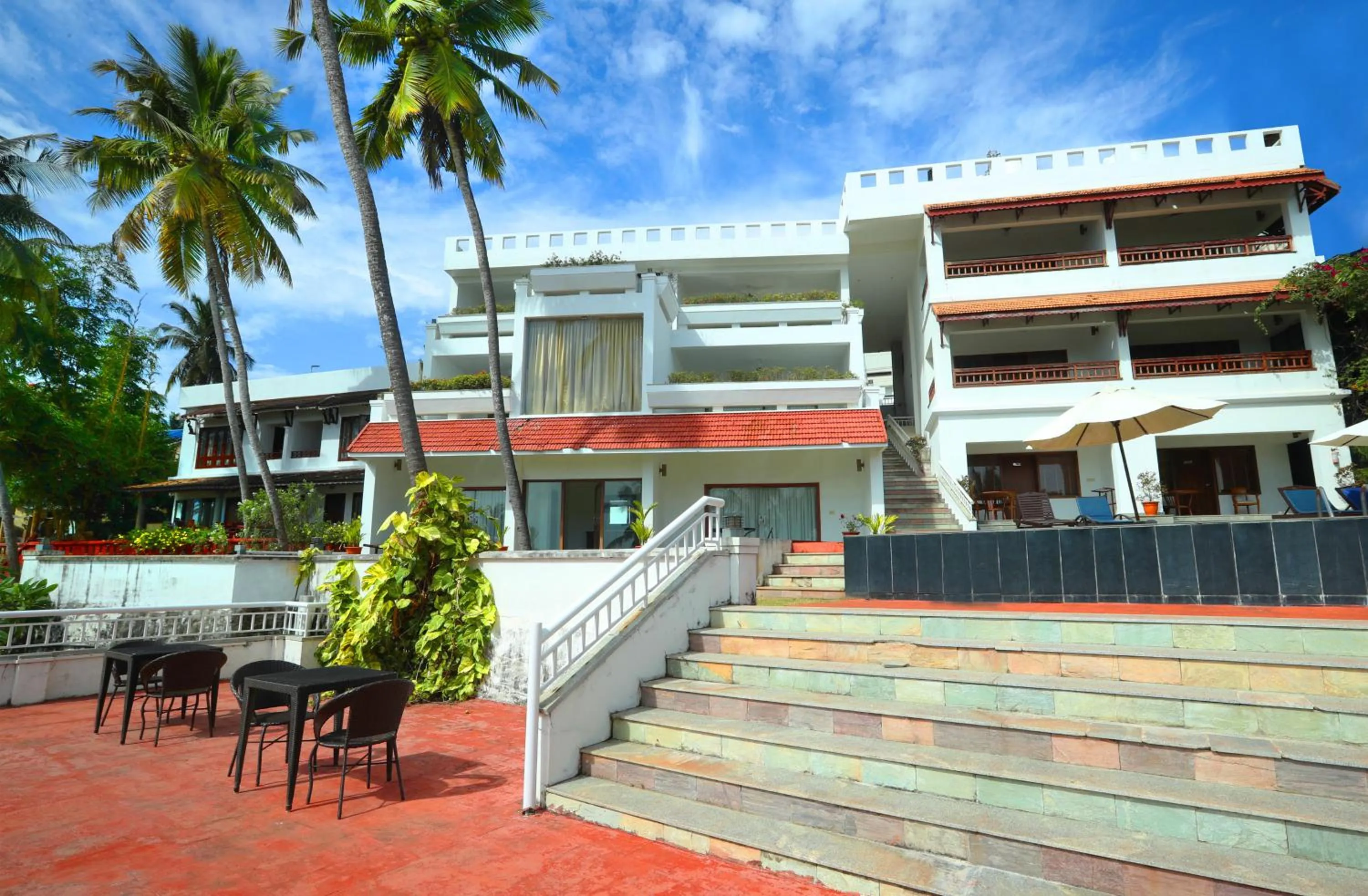 Property building in Getaway Beach Resort Kovalam