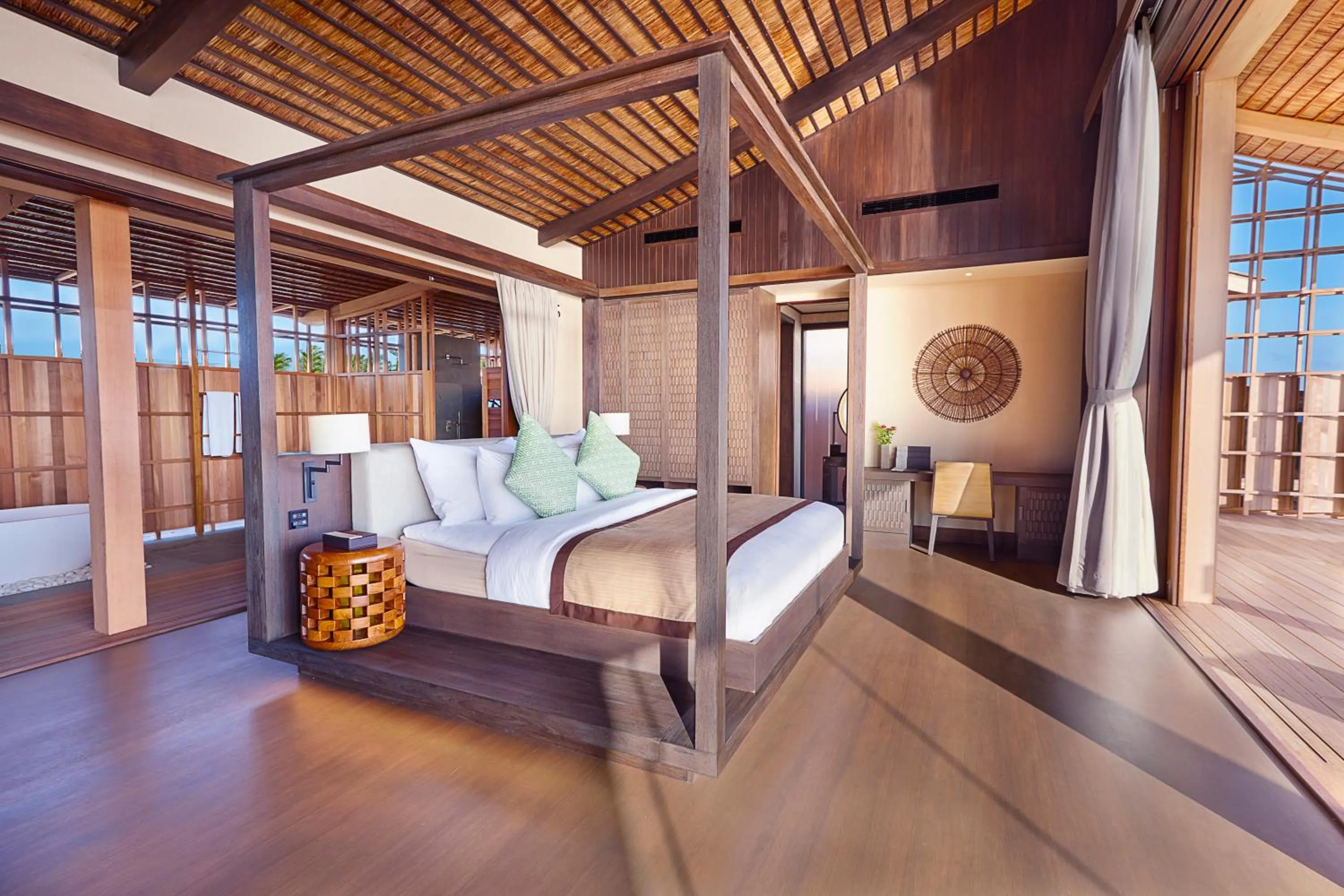 Bed in Kudadoo Maldives Private Island – Luxury All inclusive