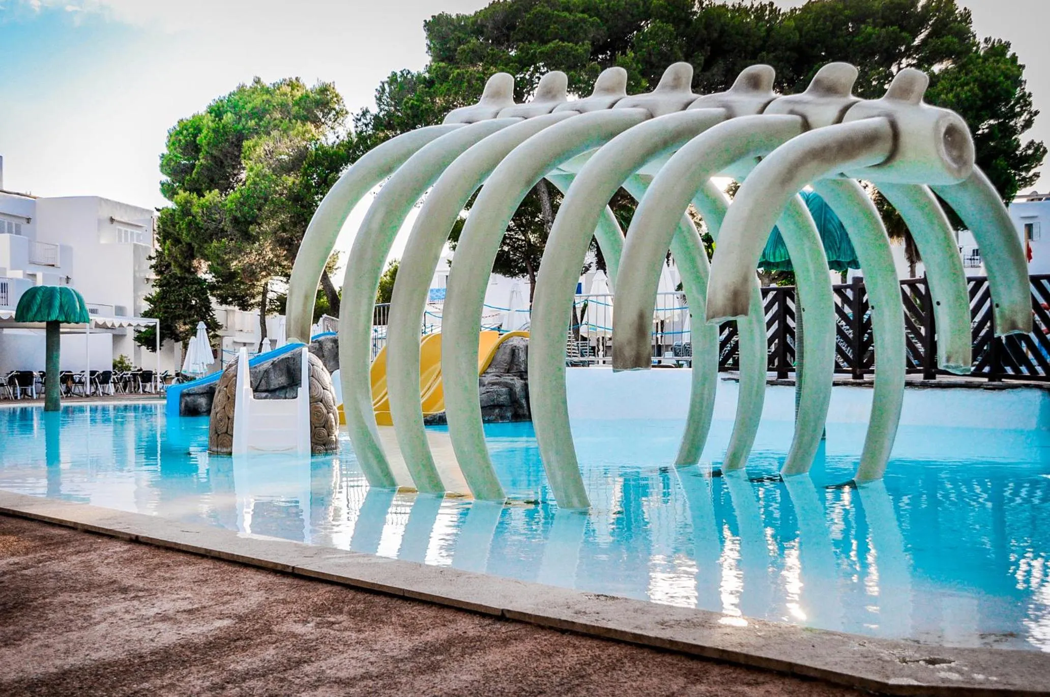 Aqua park in Hotel Club Es Talaial