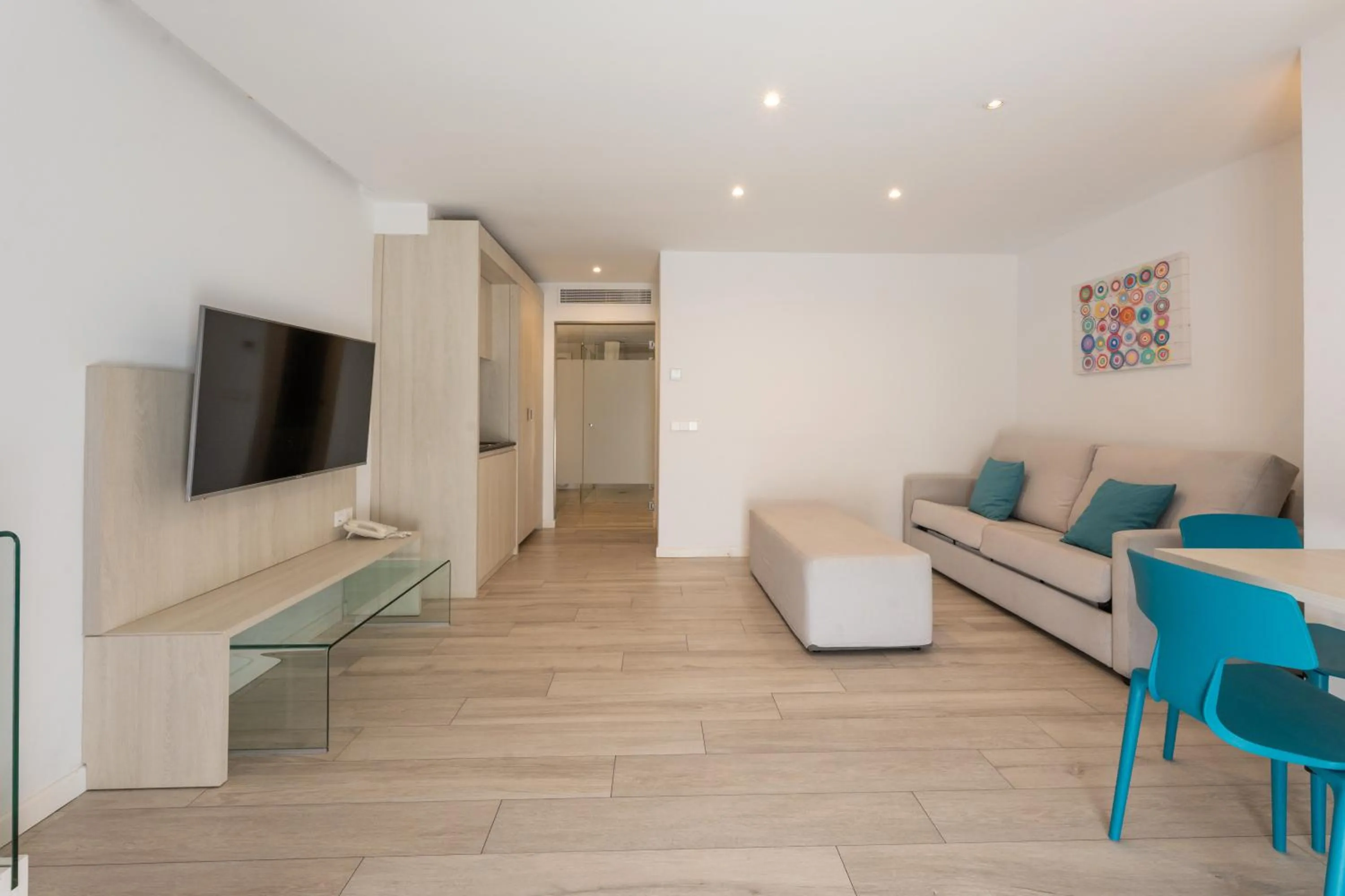 Living room in Hotel Club Es Talaial