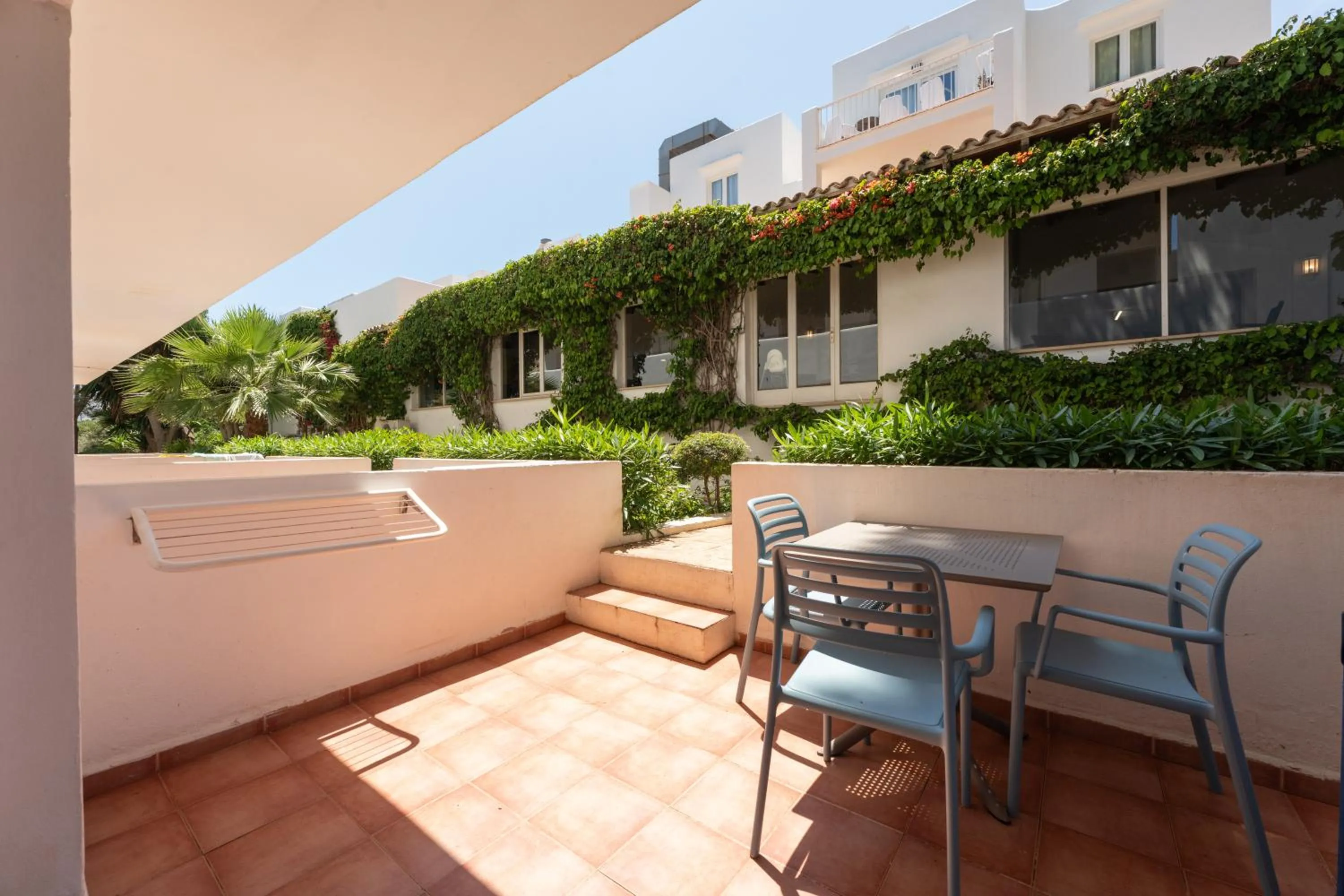 Patio in Hotel Club Es Talaial