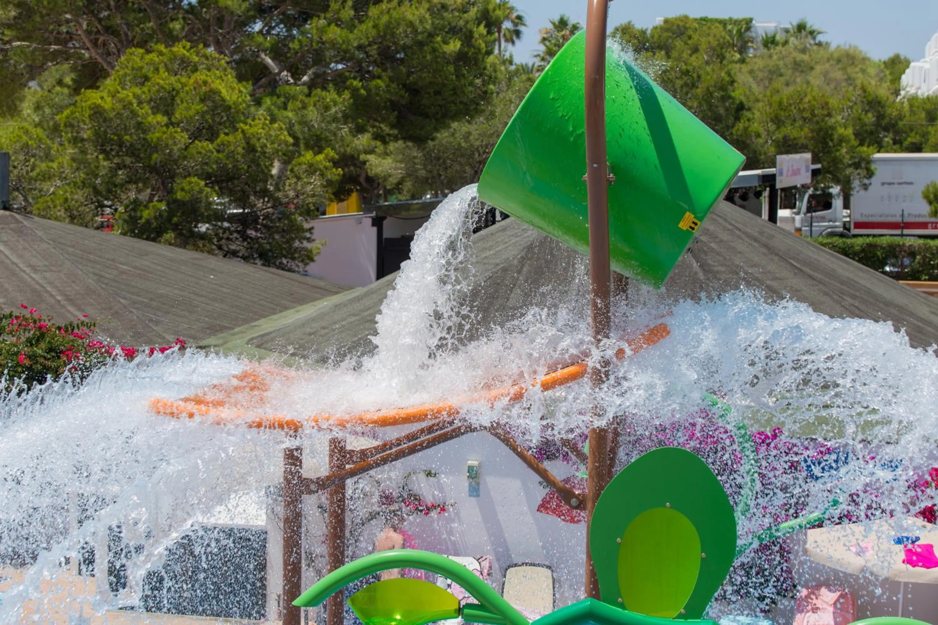 Aqua park in Hotel Club Es Talaial