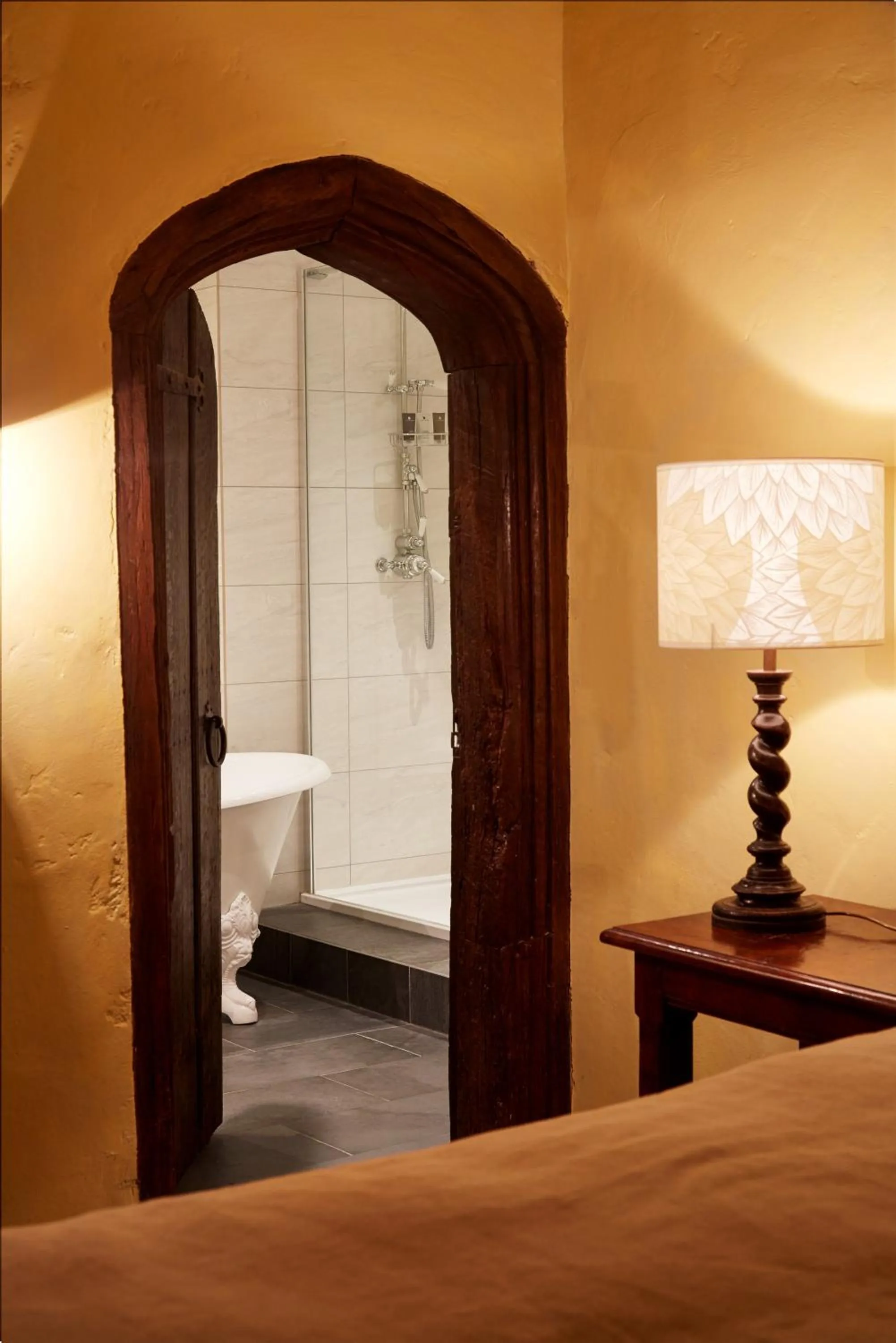 Bathroom, Bed in Bailiffscourt Hotel & Spa