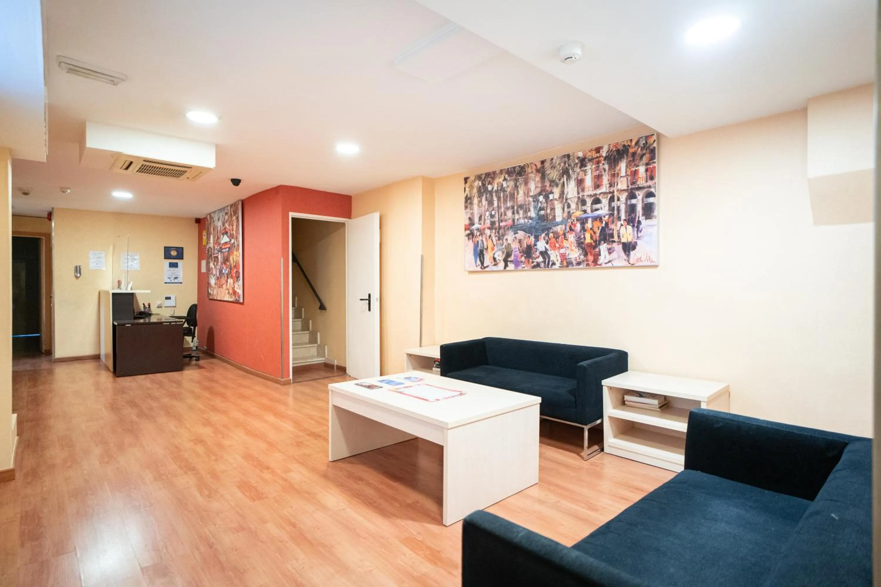 Living room in Hostal Fina