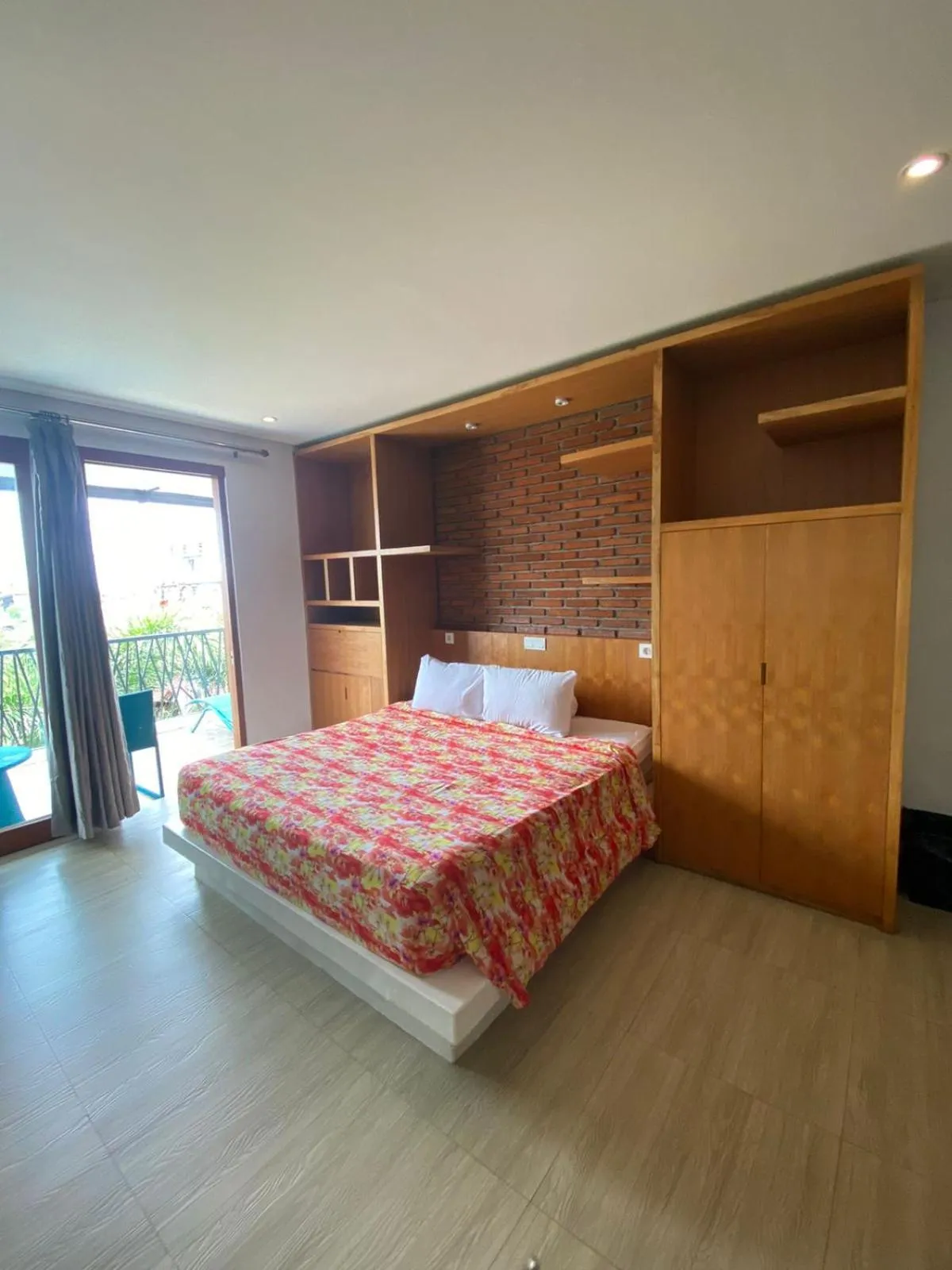 Bed in Kaen Apartments