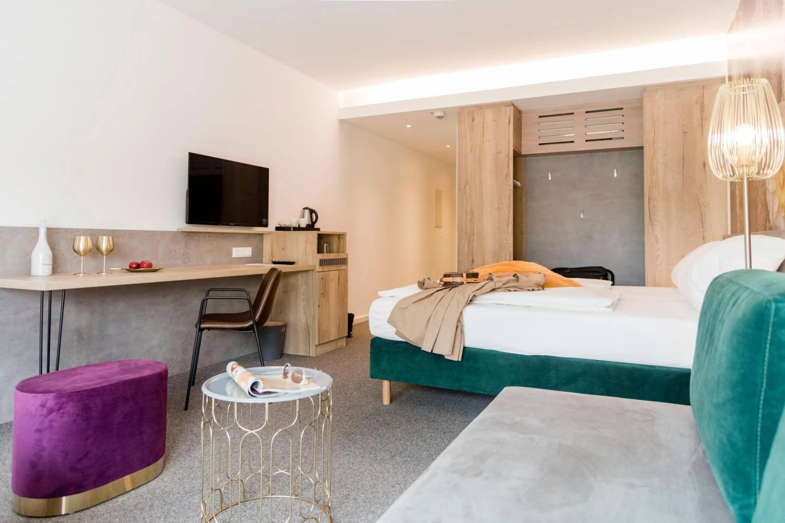 Photo of the whole room, Bed in Hotel Villa Toskana