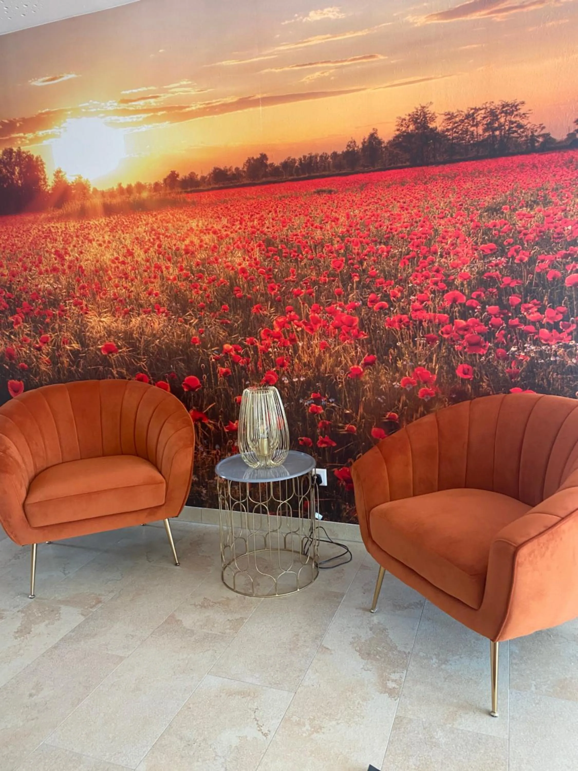 Seating area in Hotel Villa Toskana