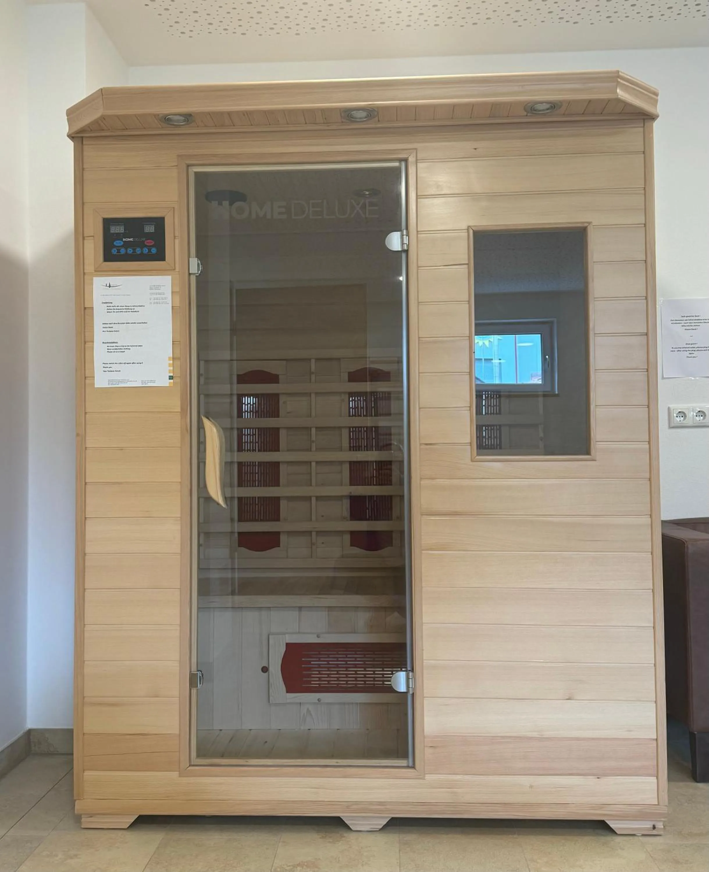 Fitness centre/facilities in Hotel Villa Toskana