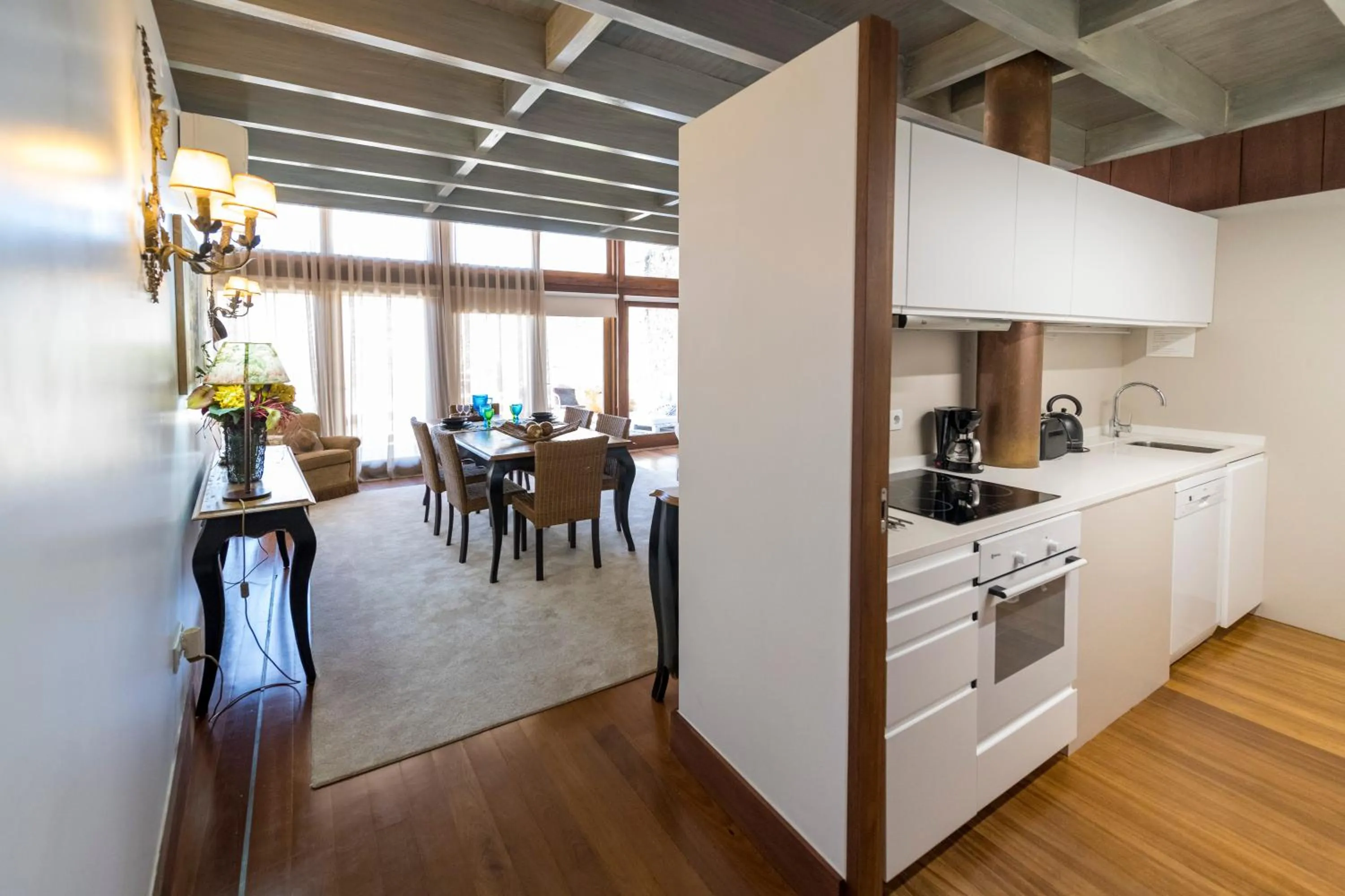 Kitchen or kitchenette in Quinta do Monteverde