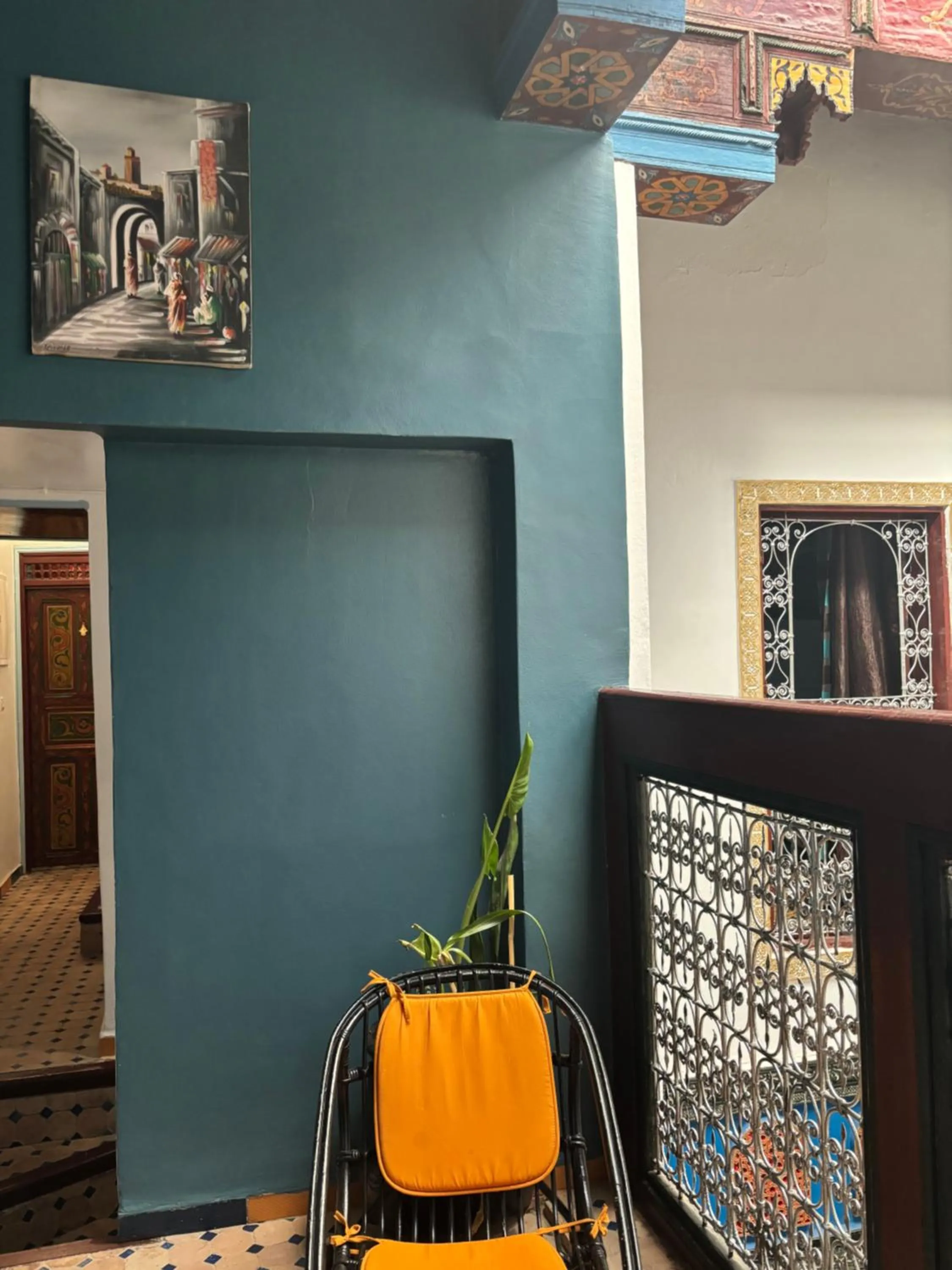 Seating area in Riad DAR FES