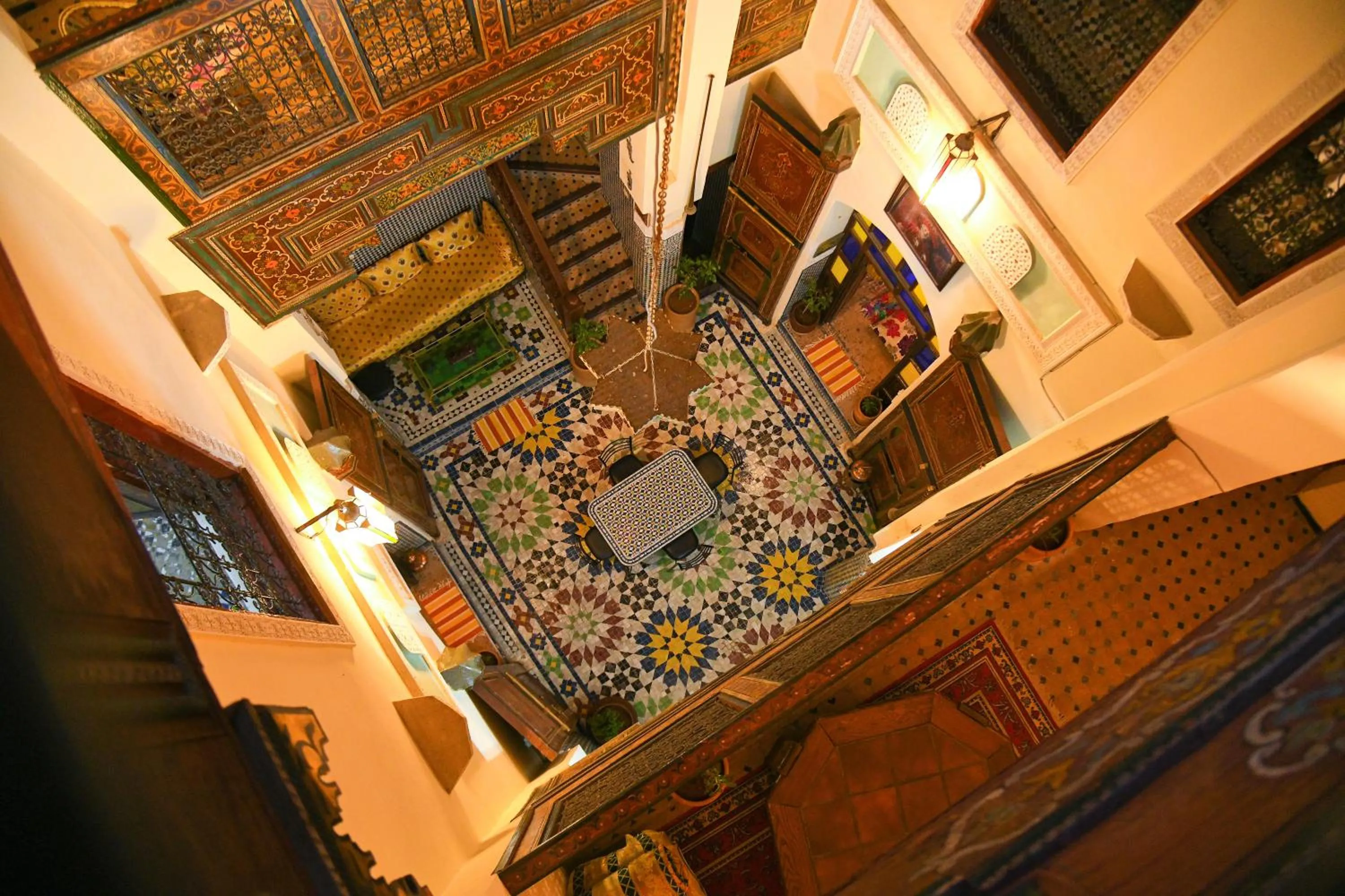 Lobby or reception in Riad DAR FES