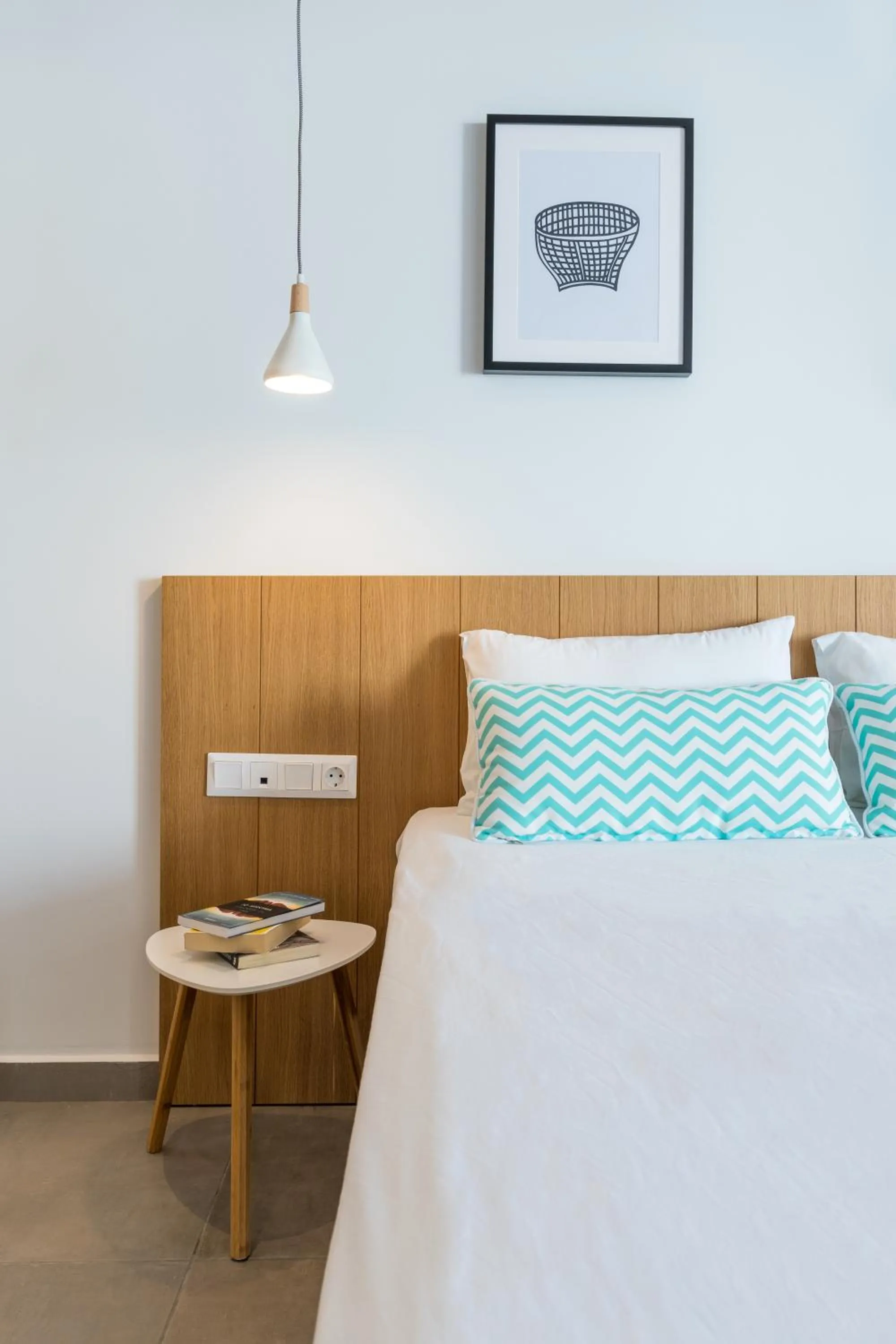 Bed in Mougre studios