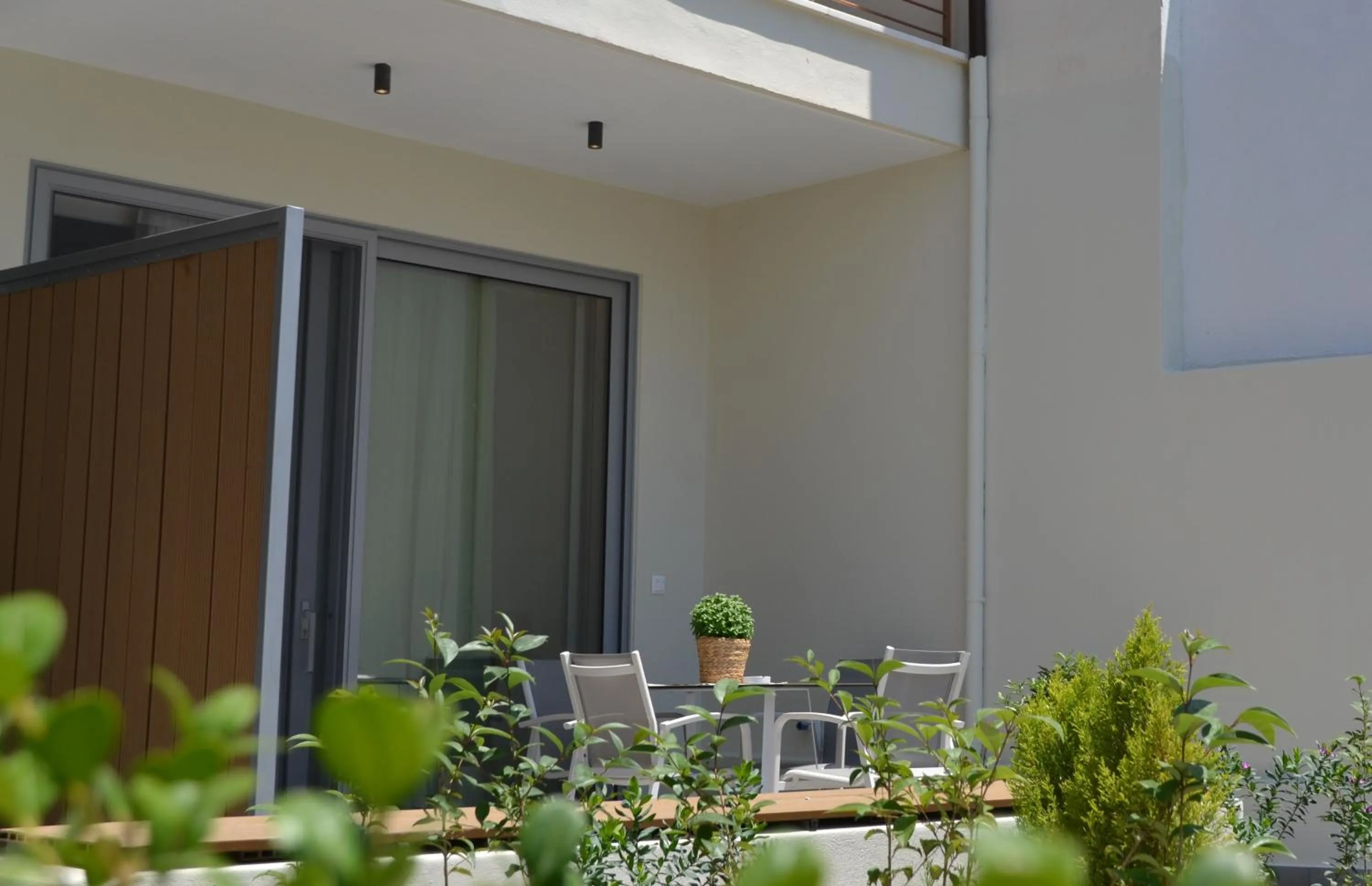 Patio in Mougre studios