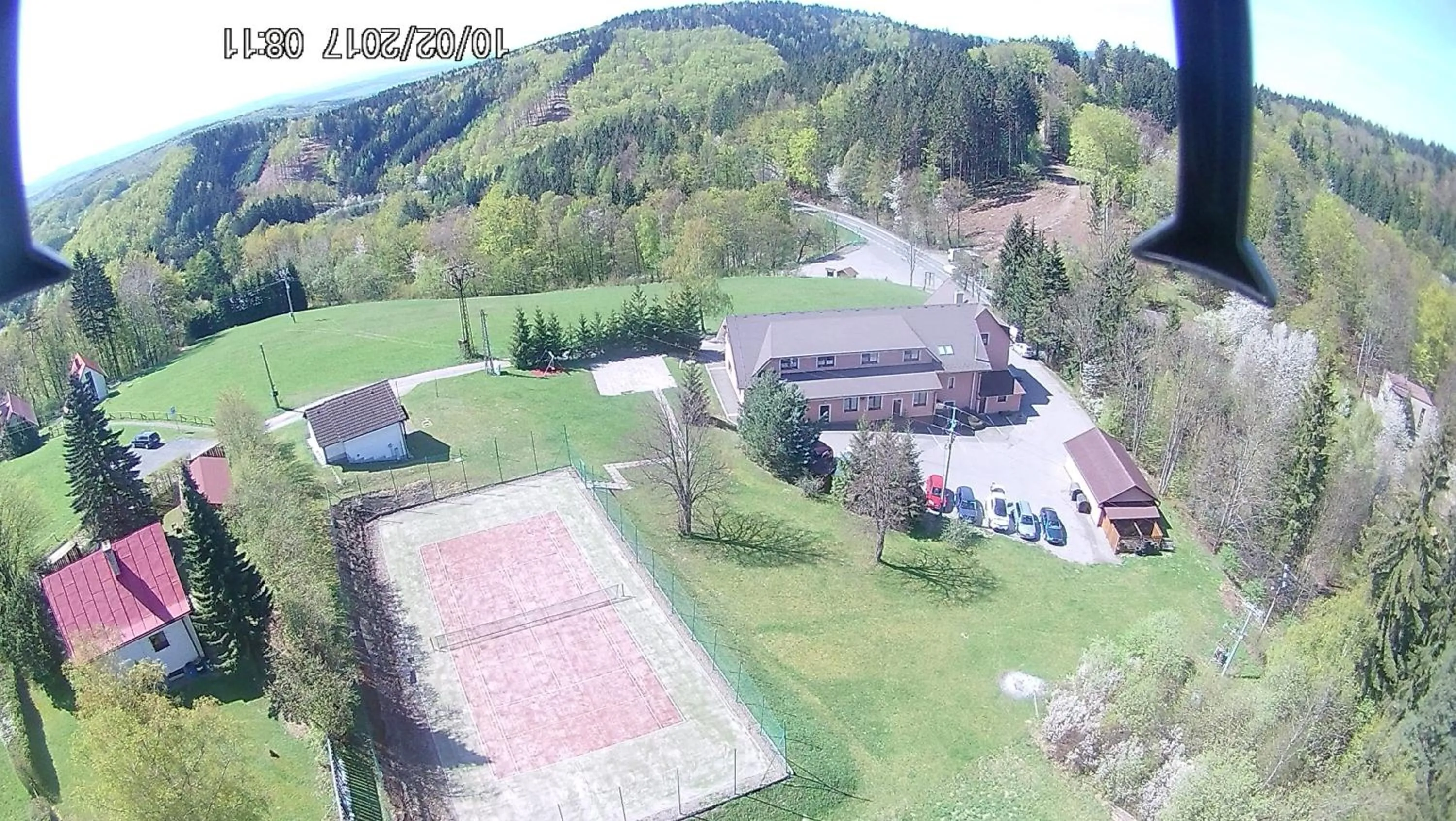 Natural landscape in Hotel Sirákov