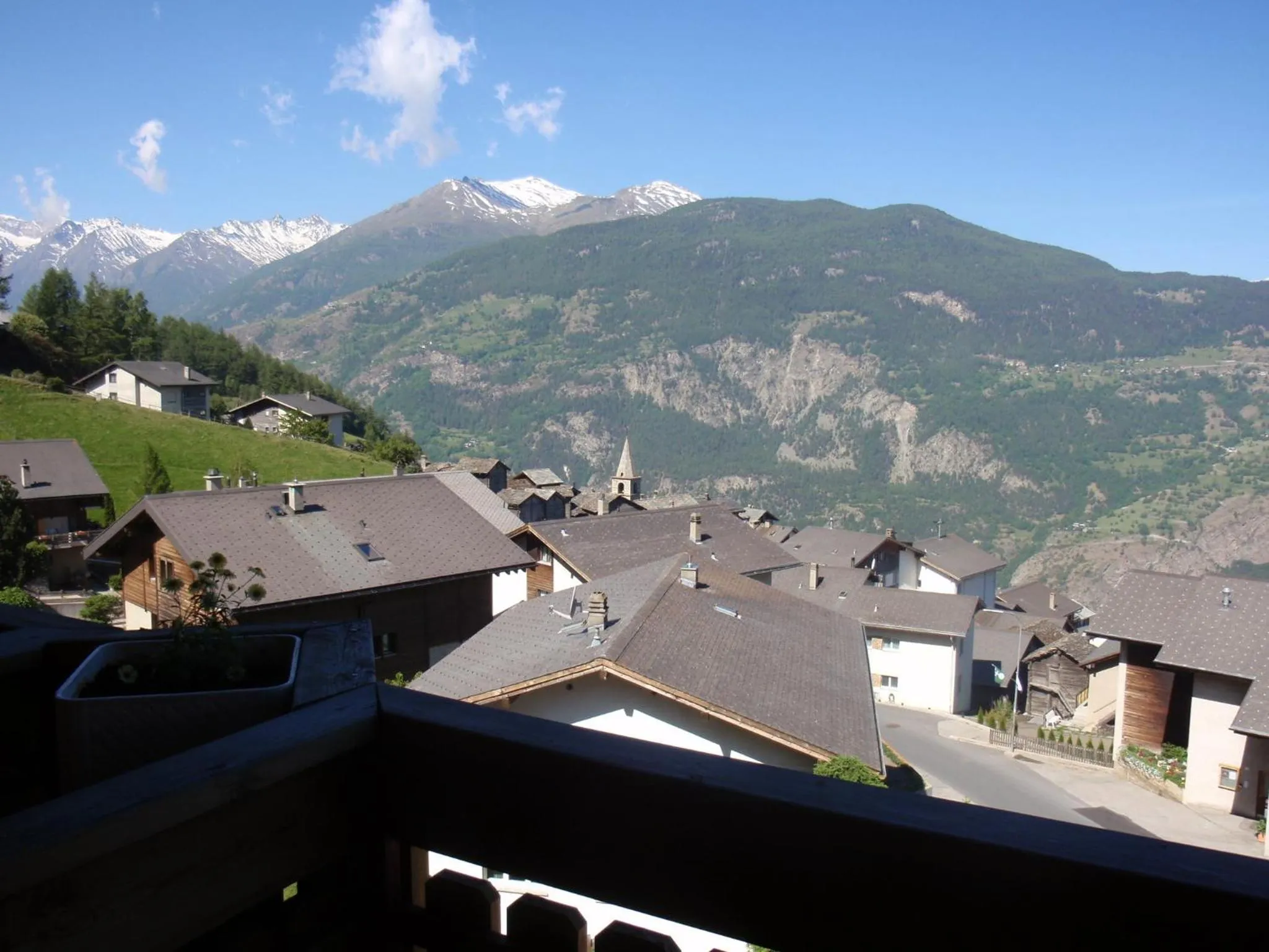 Summer in Hotel Restaurant Rothorn