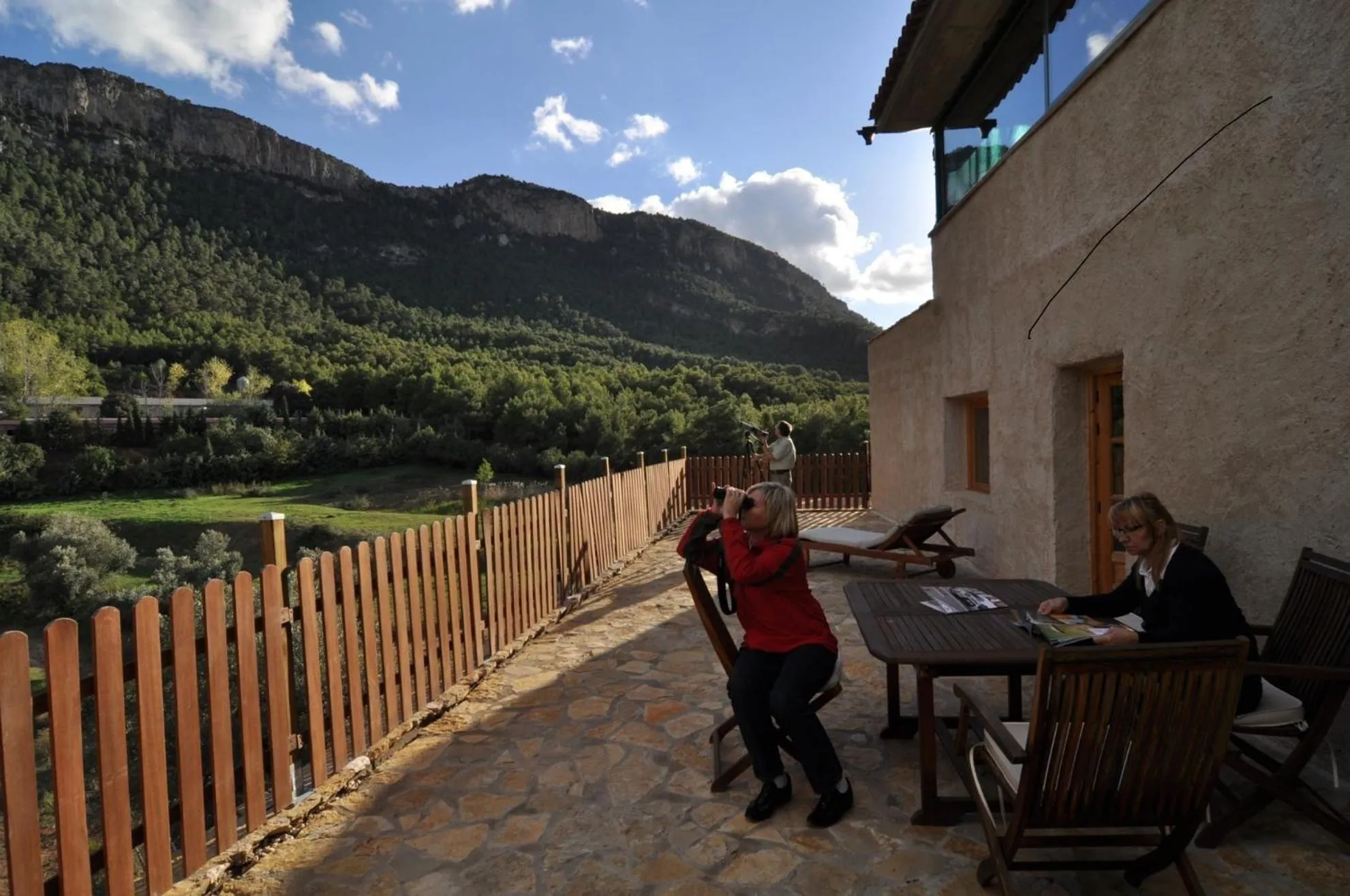 Balcony/Terrace in Observatorio de Buitres Mas de Bunyol