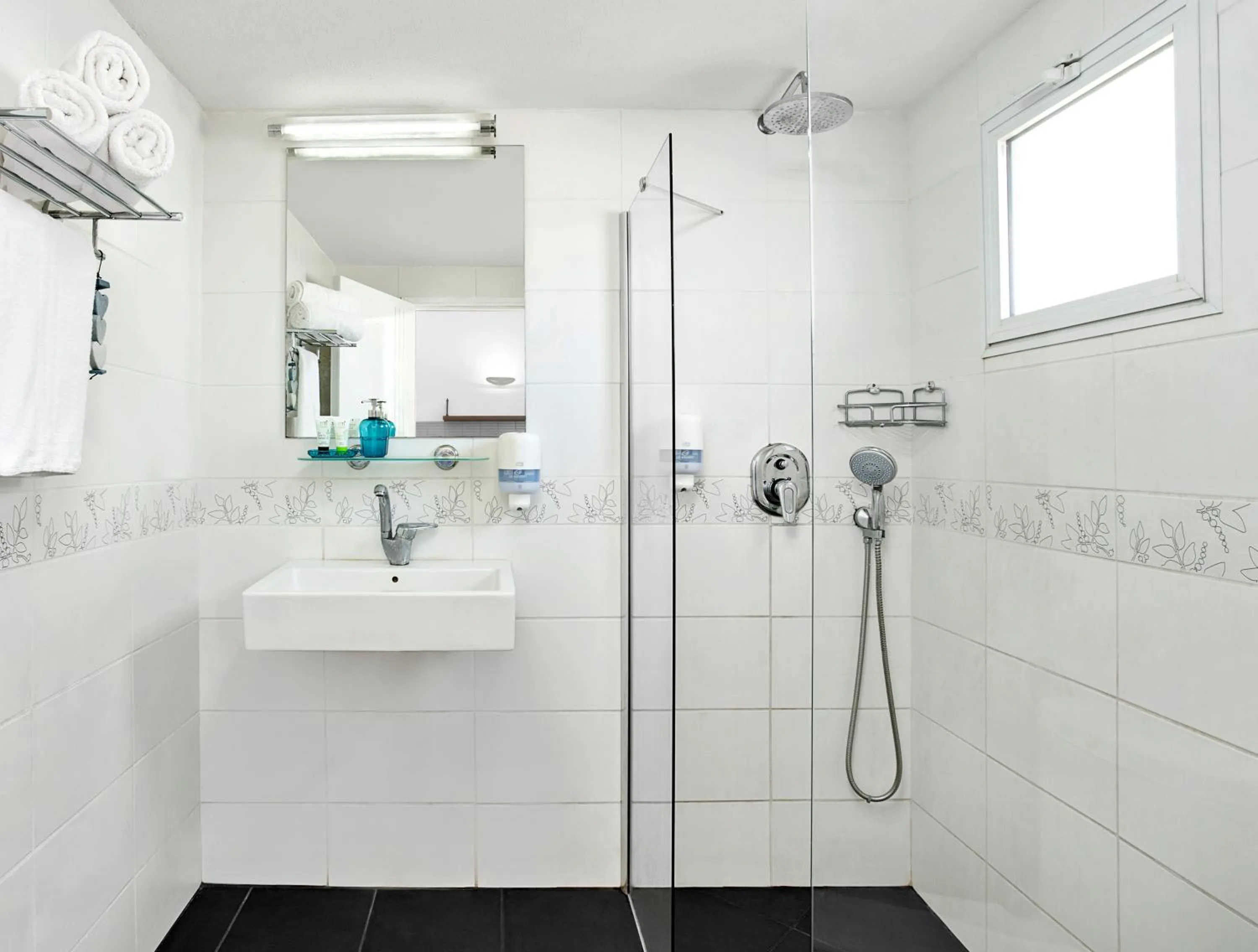 Bathroom in Kibbutz Malkiya Travel Hotel