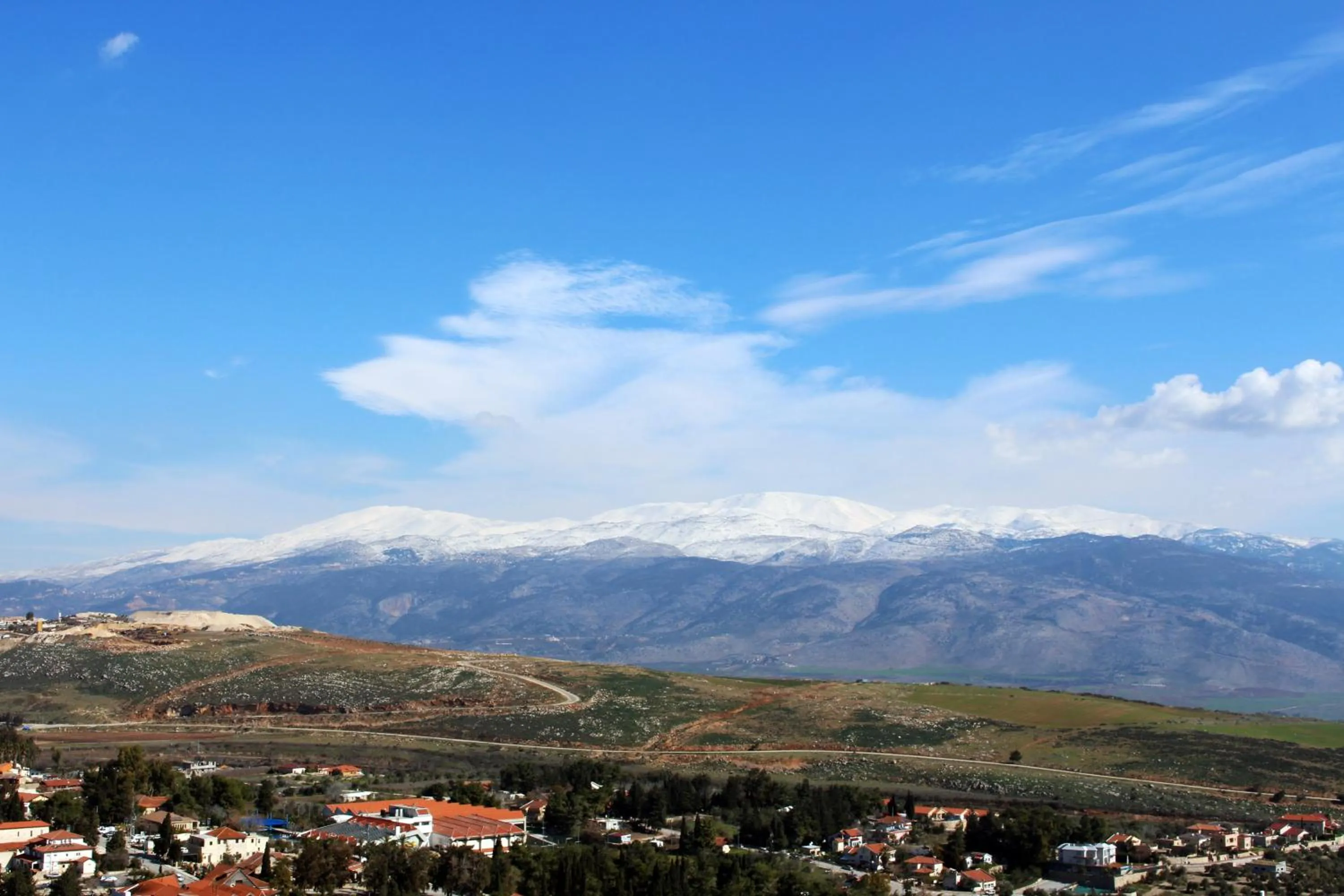 Natural landscape in Kibbutz Malkiya Travel Hotel
