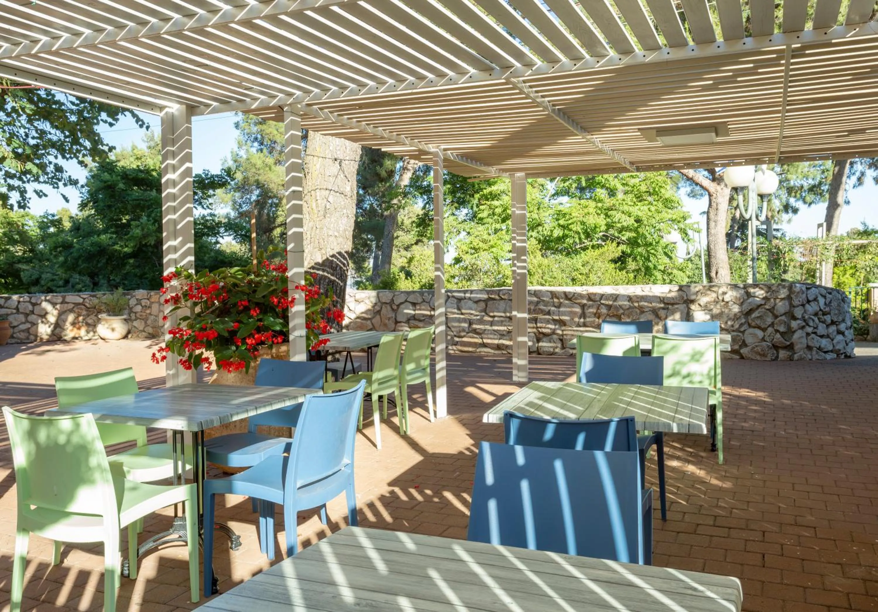 Balcony/Terrace in Kibbutz Malkiya Travel Hotel