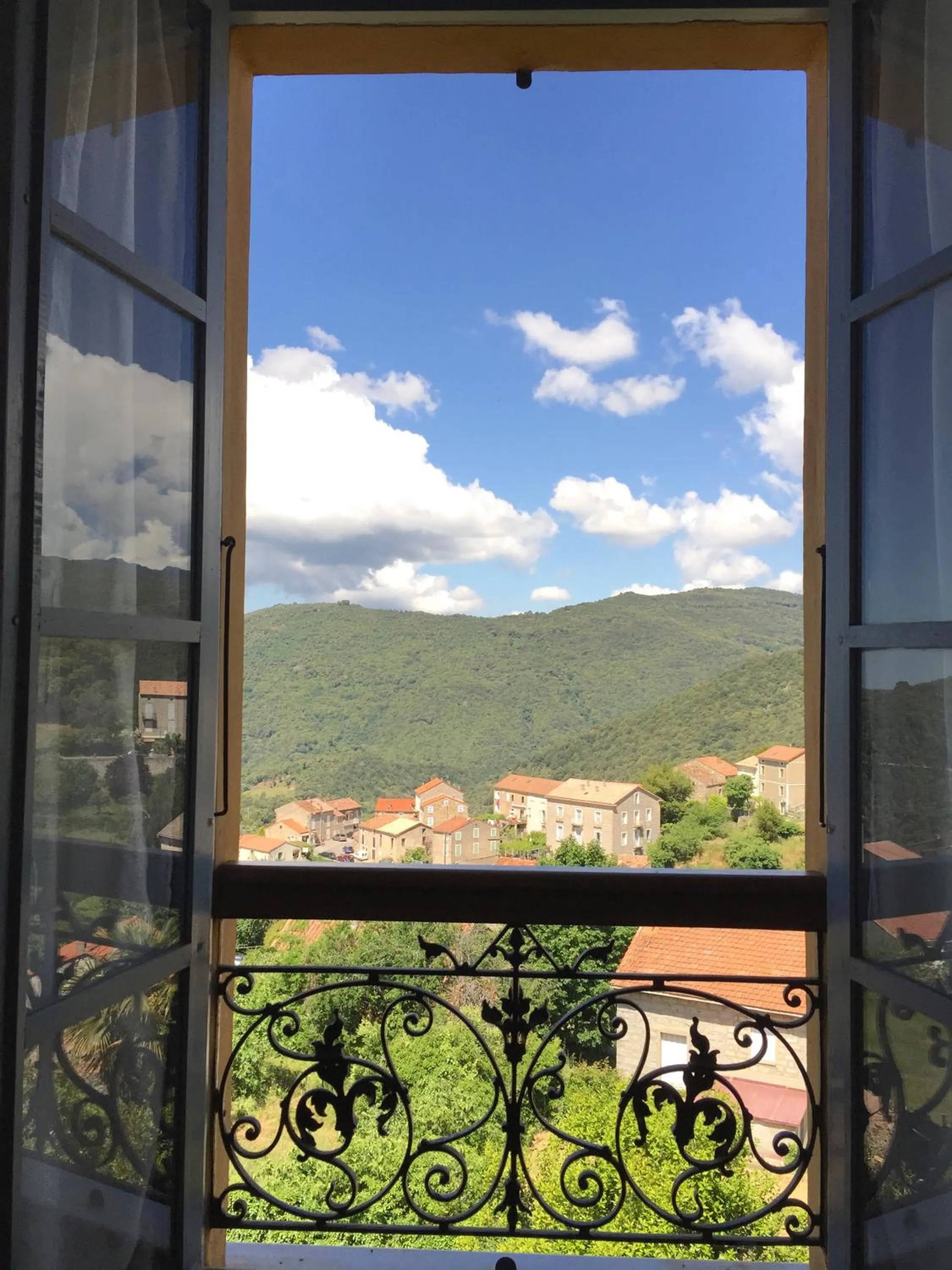 Mountain view in Gîte du Chalet Pietri