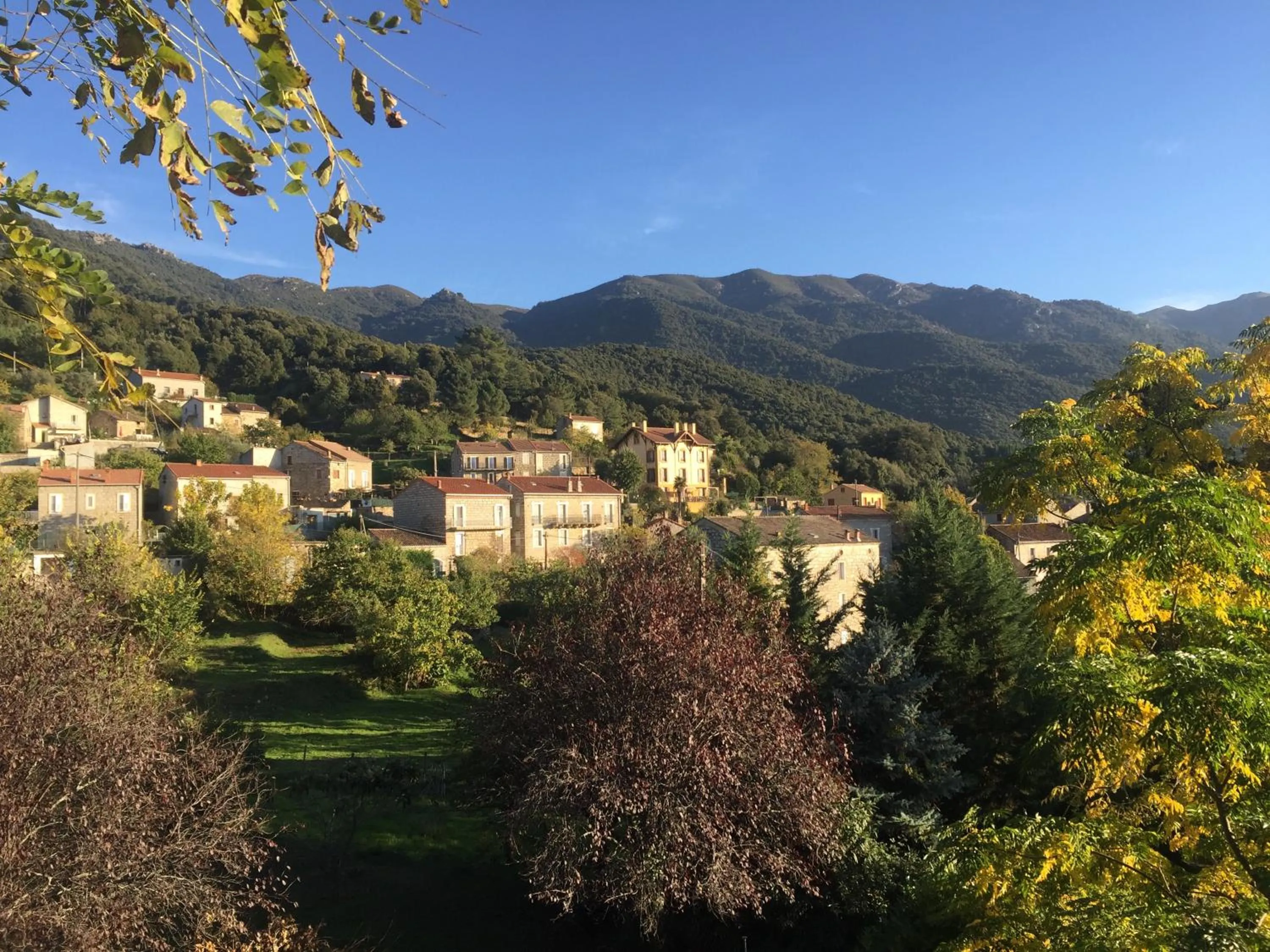 Bird's eye view in Gîte du Chalet Pietri