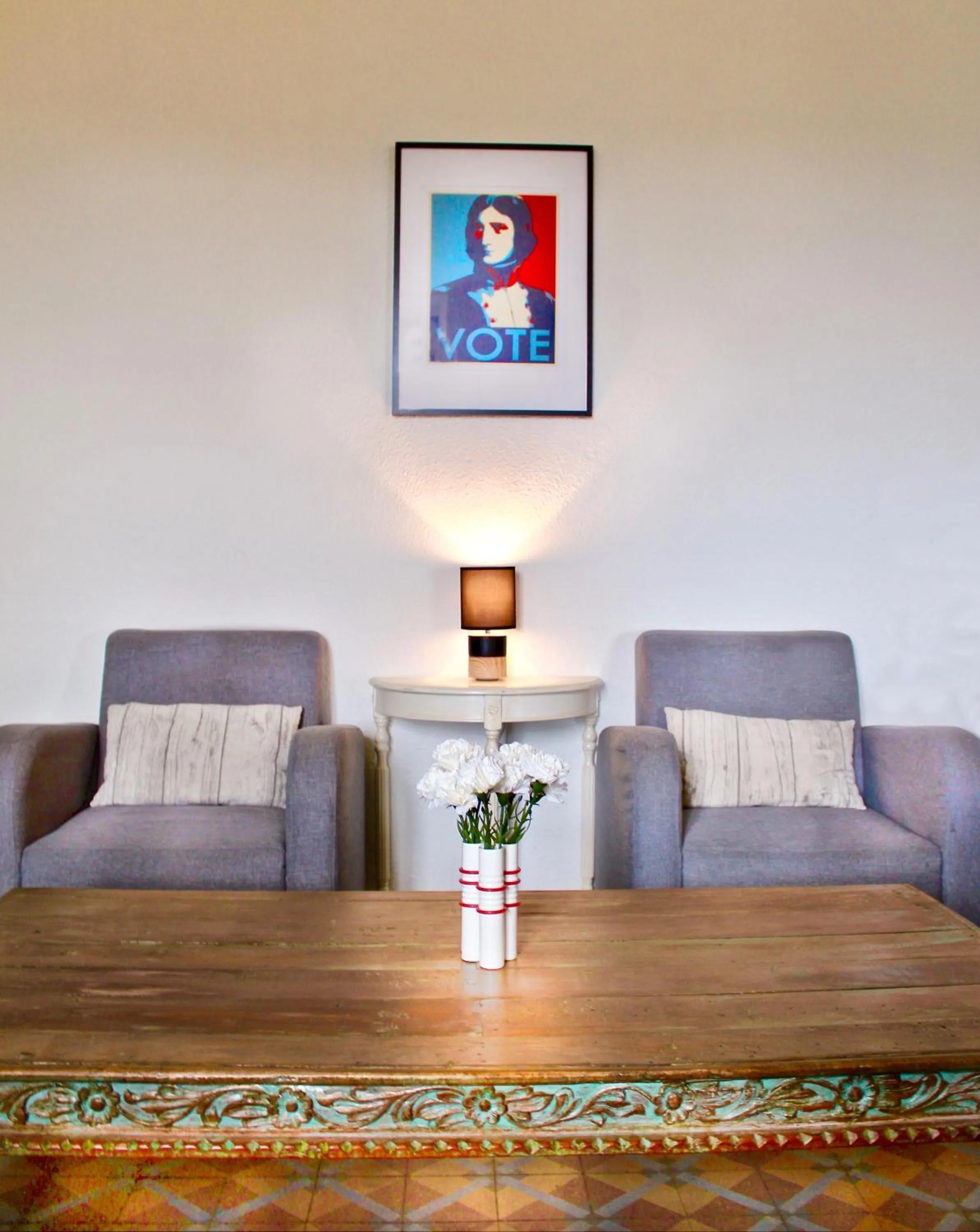 Living room in Gîte du Chalet Pietri