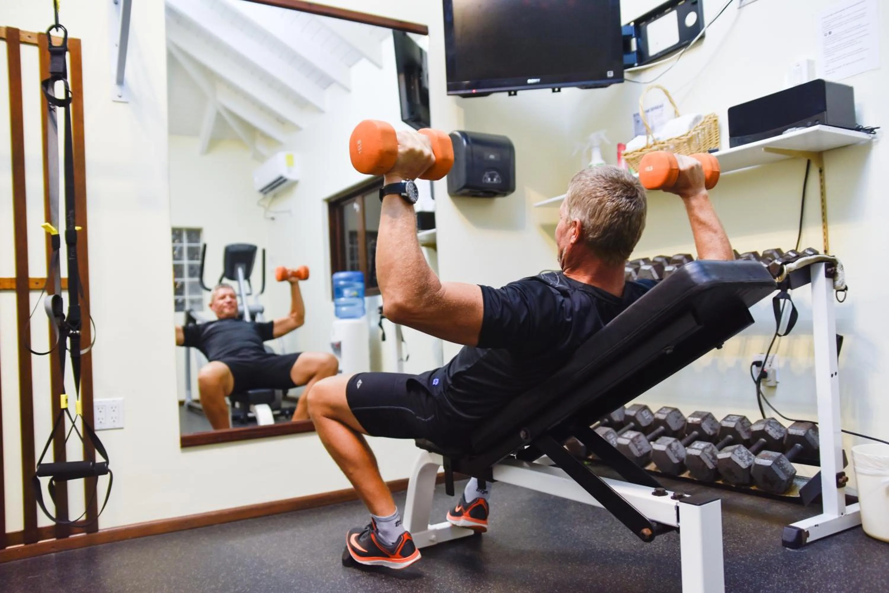 Fitness centre/facilities in Princess Heights Luxury Condo Hotel