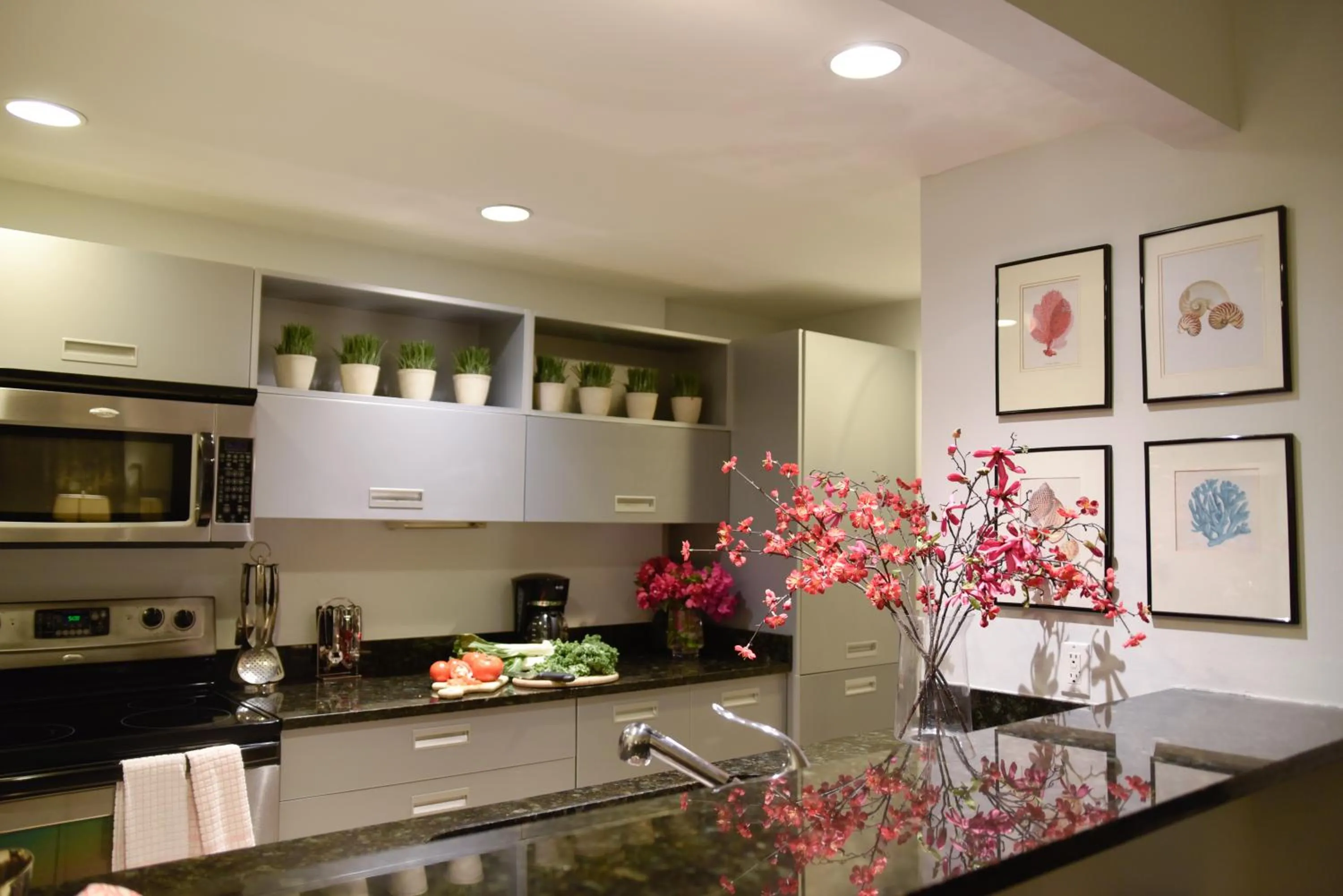 Kitchen or kitchenette in Princess Heights Luxury Condo Hotel