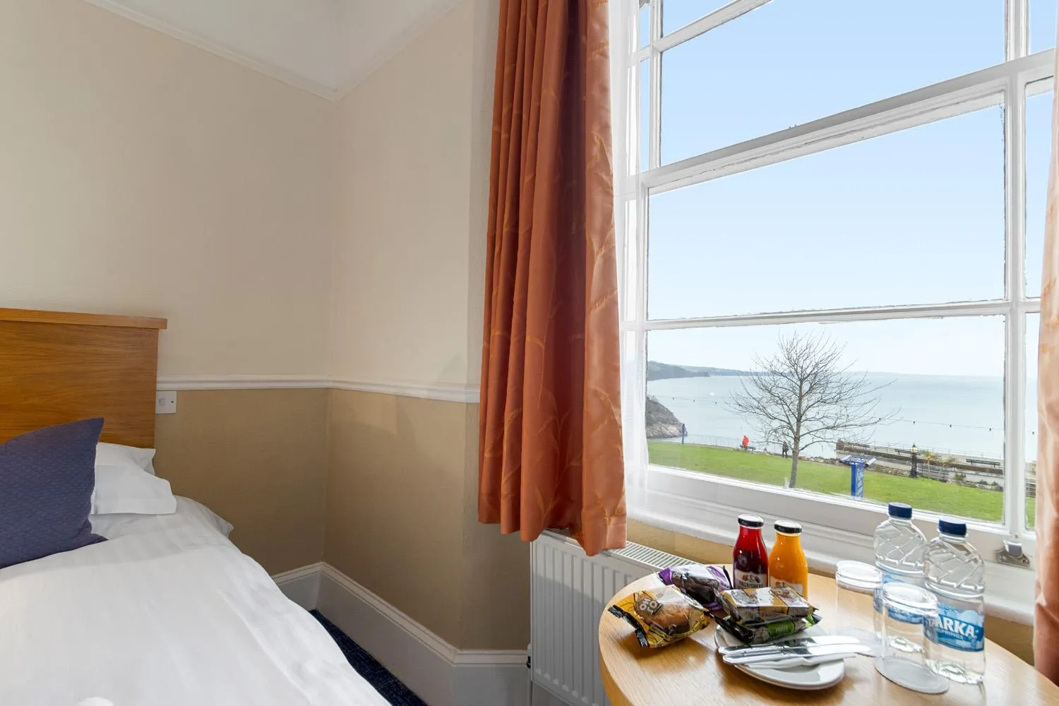 Bed in Babbacombe Royal Hotel and Carvery