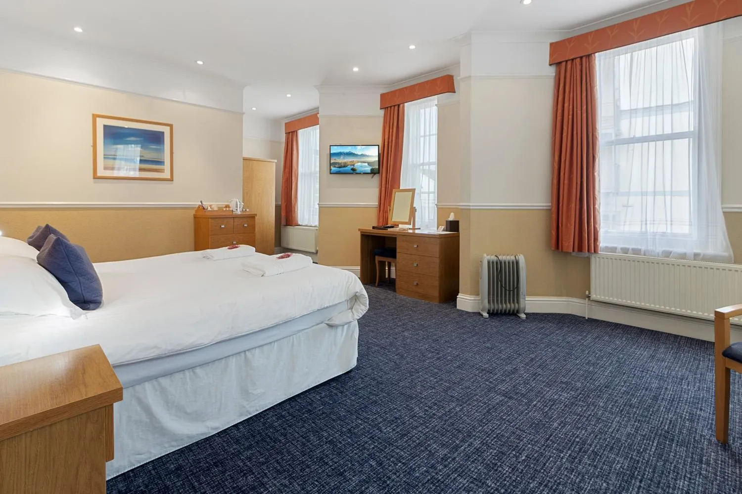 Bed in Babbacombe Royal Hotel and Carvery