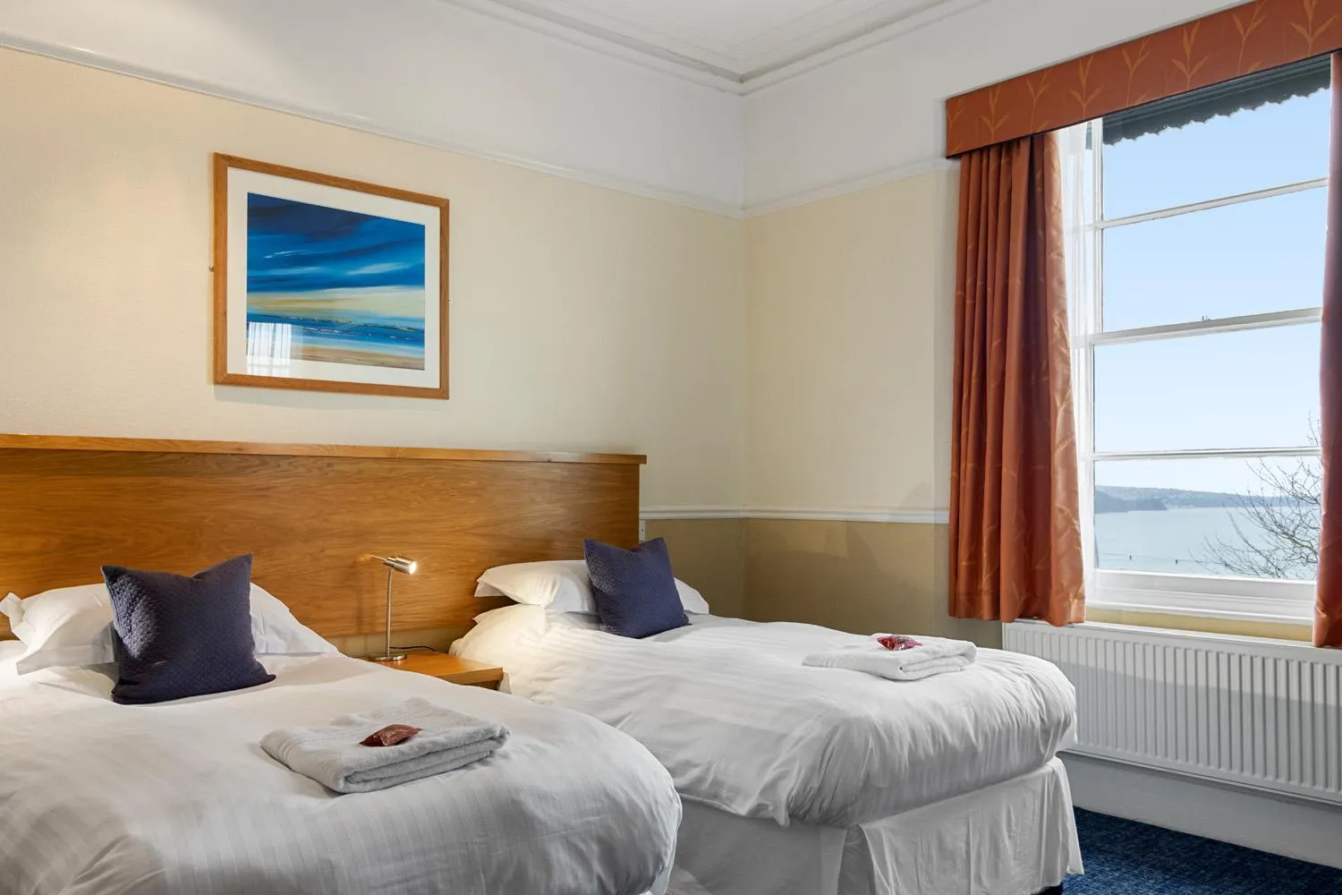 Bed in Babbacombe Royal Hotel and Carvery