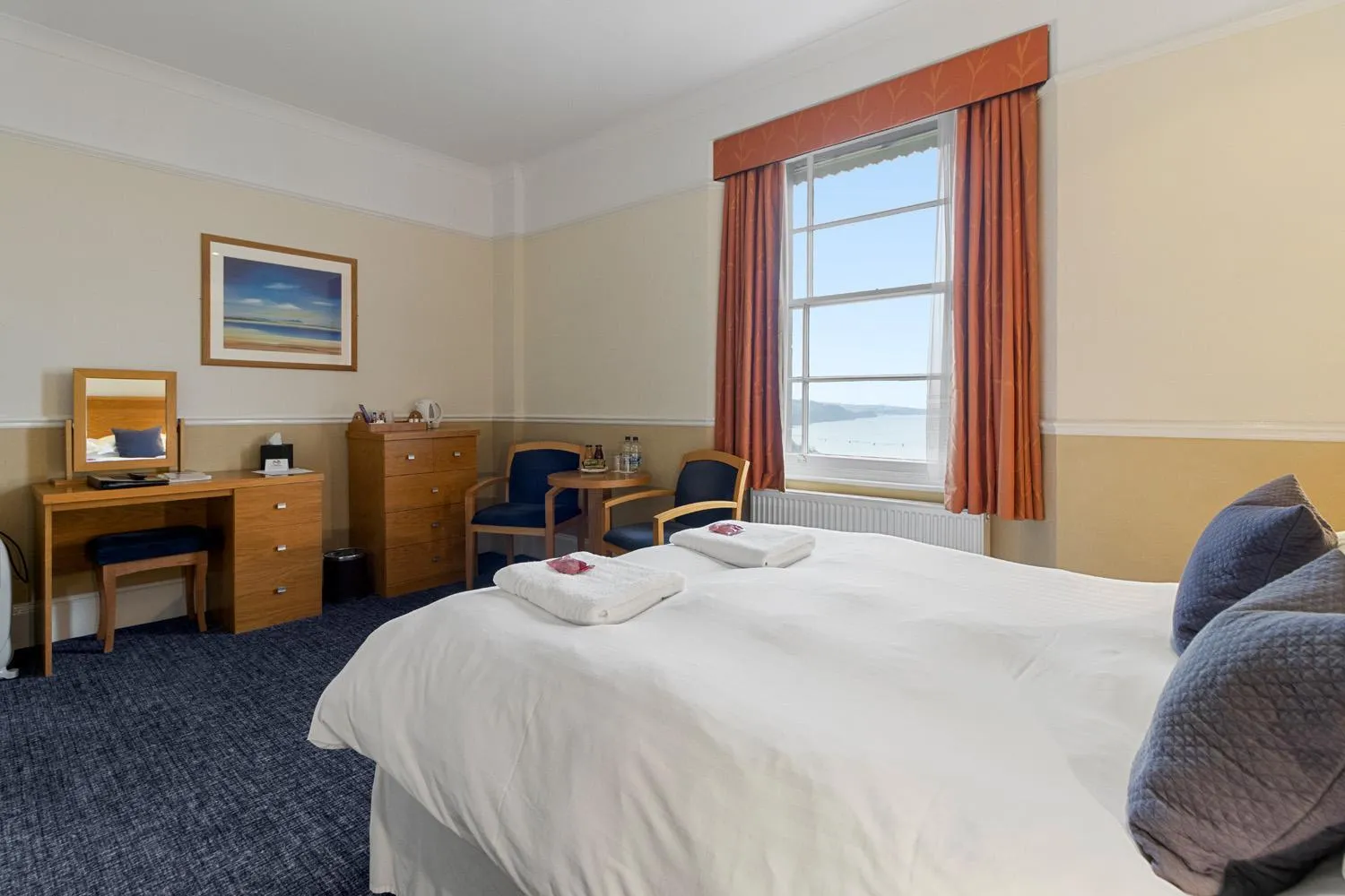 Bed in Babbacombe Royal Hotel and Carvery