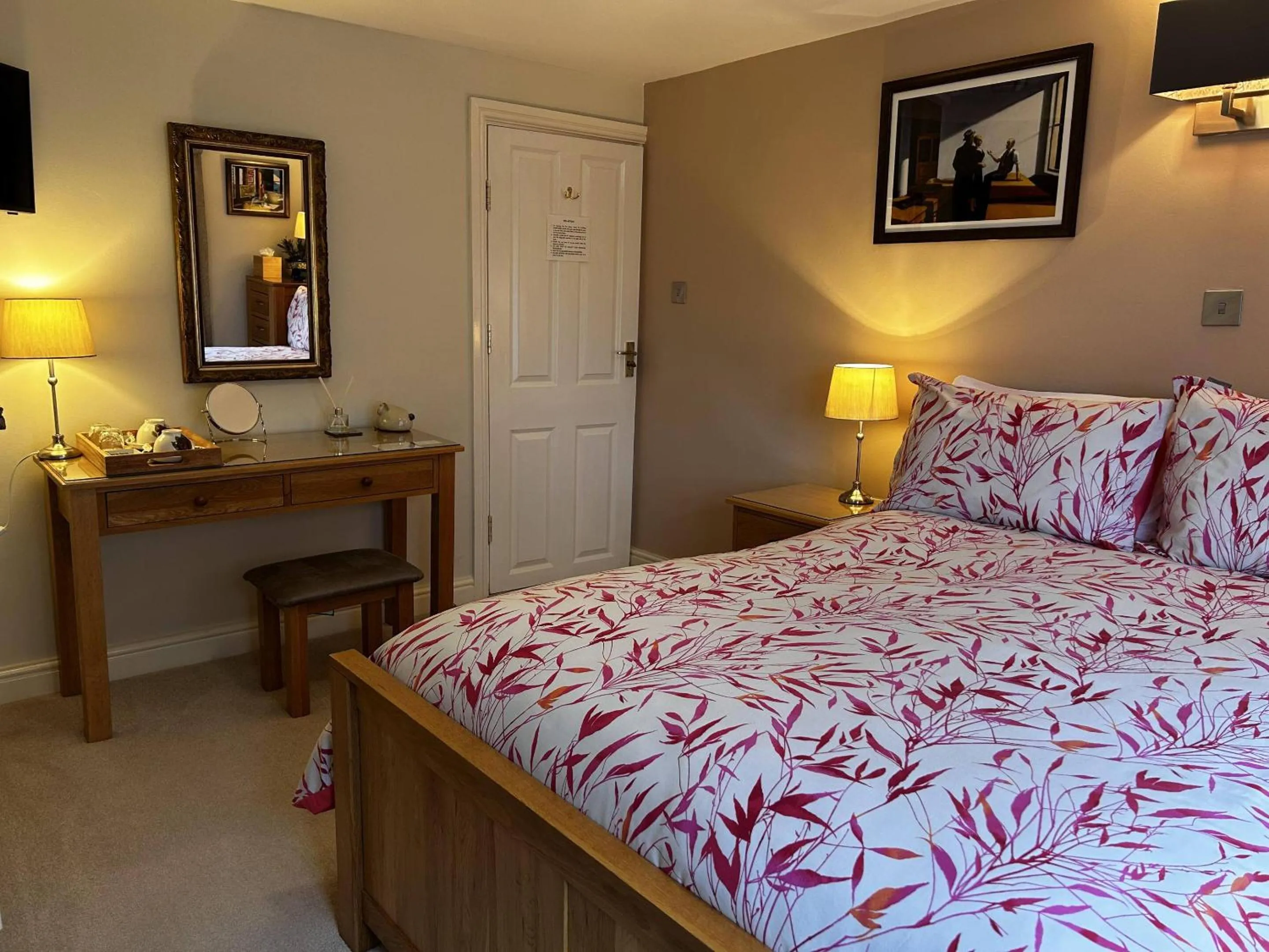 Bedroom, Bed in The Old Posthouse B&B