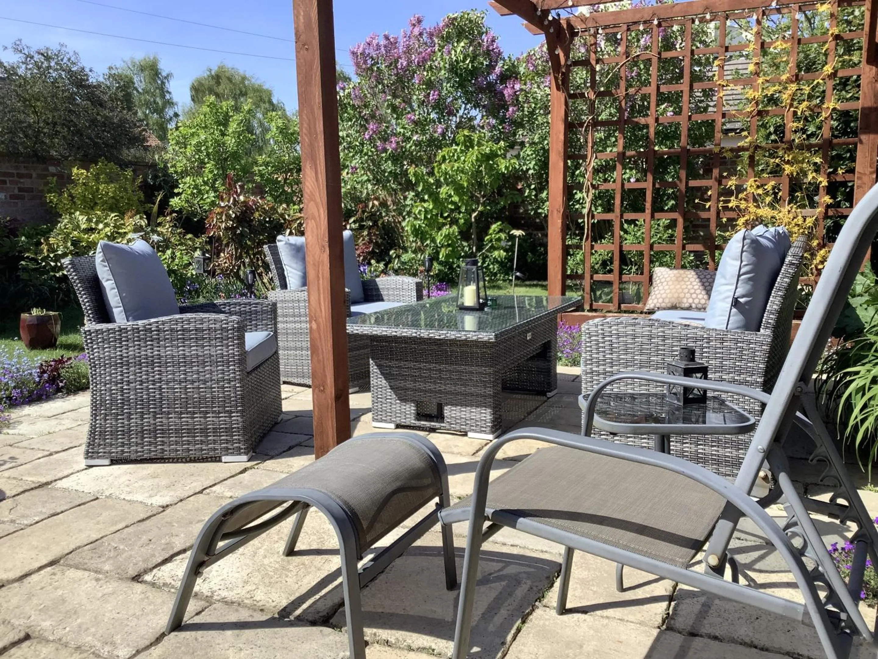 Patio in The Old Posthouse B&B