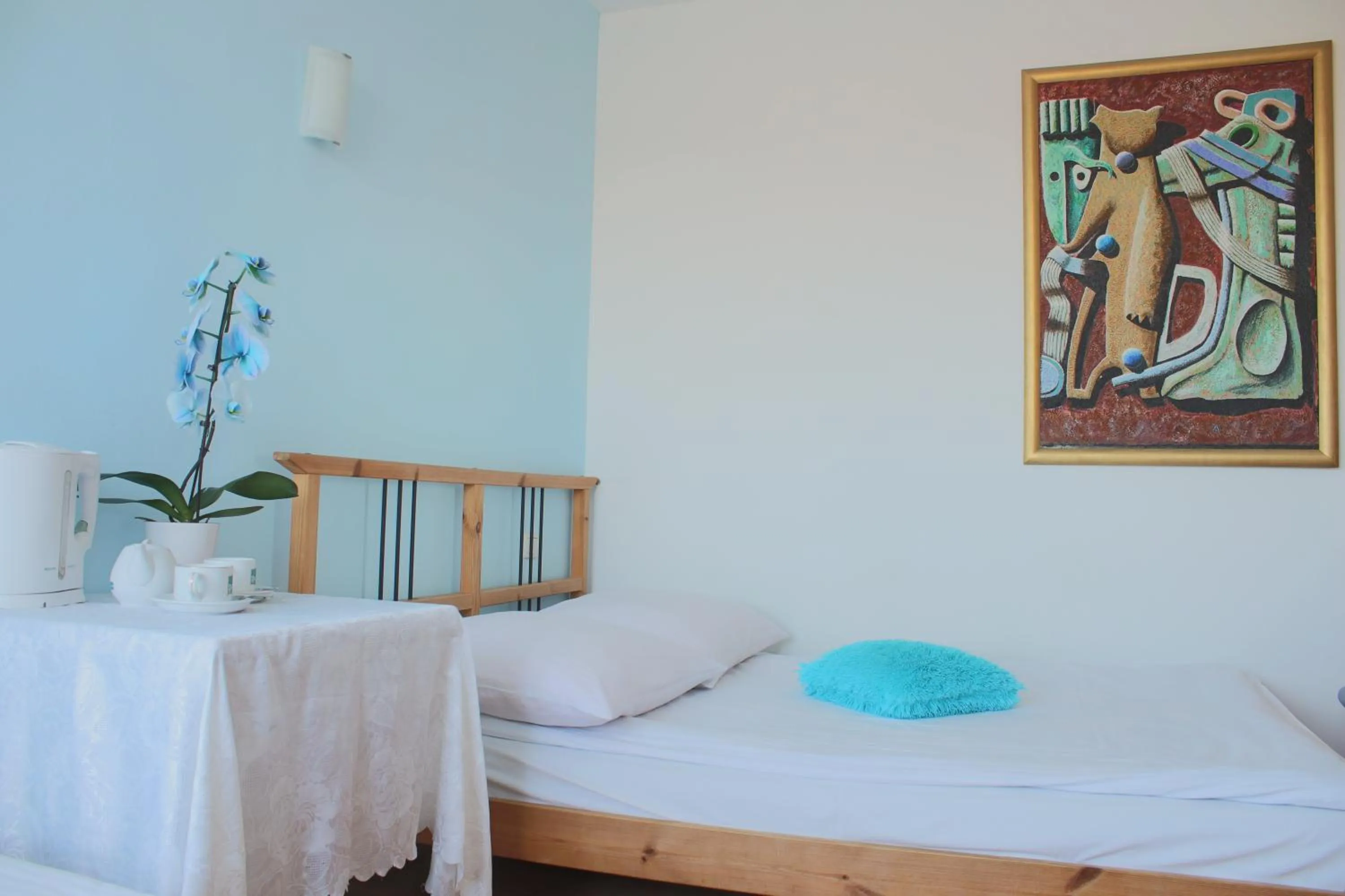 Bed in Słoneczny Dom pokoje i apartament na wynajem