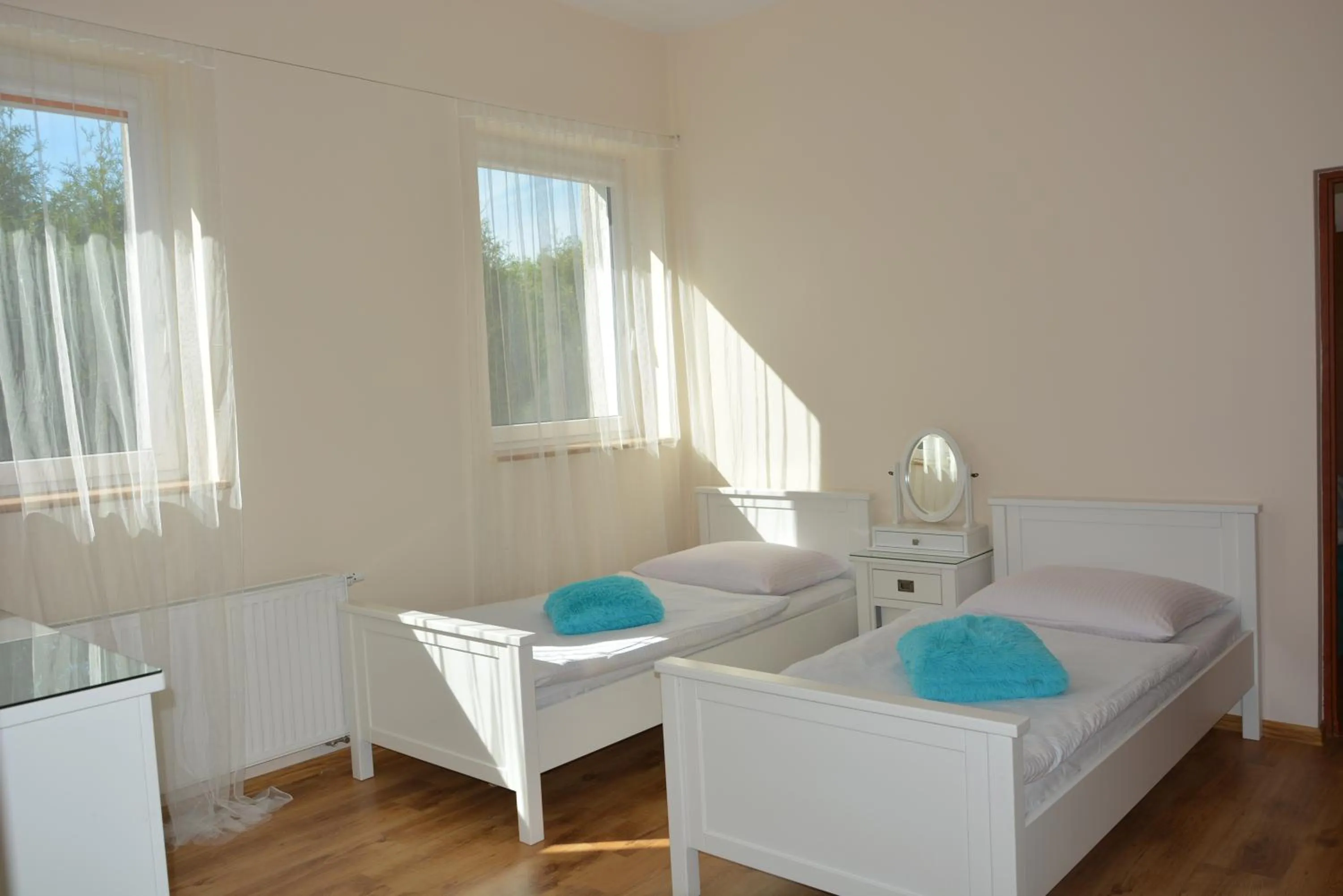 Bed in Słoneczny Dom pokoje i apartament na wynajem